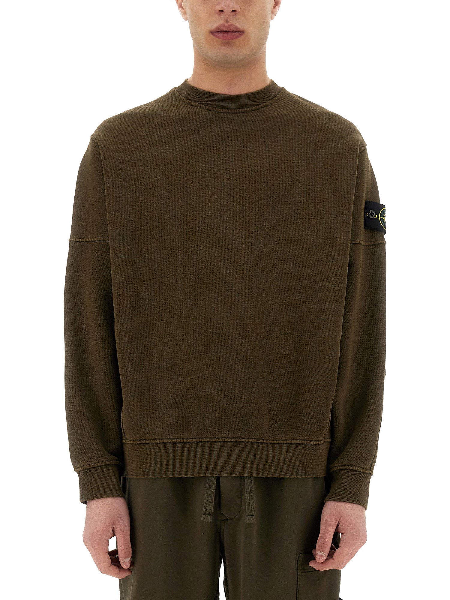 Stone Island Sweaters In Brown