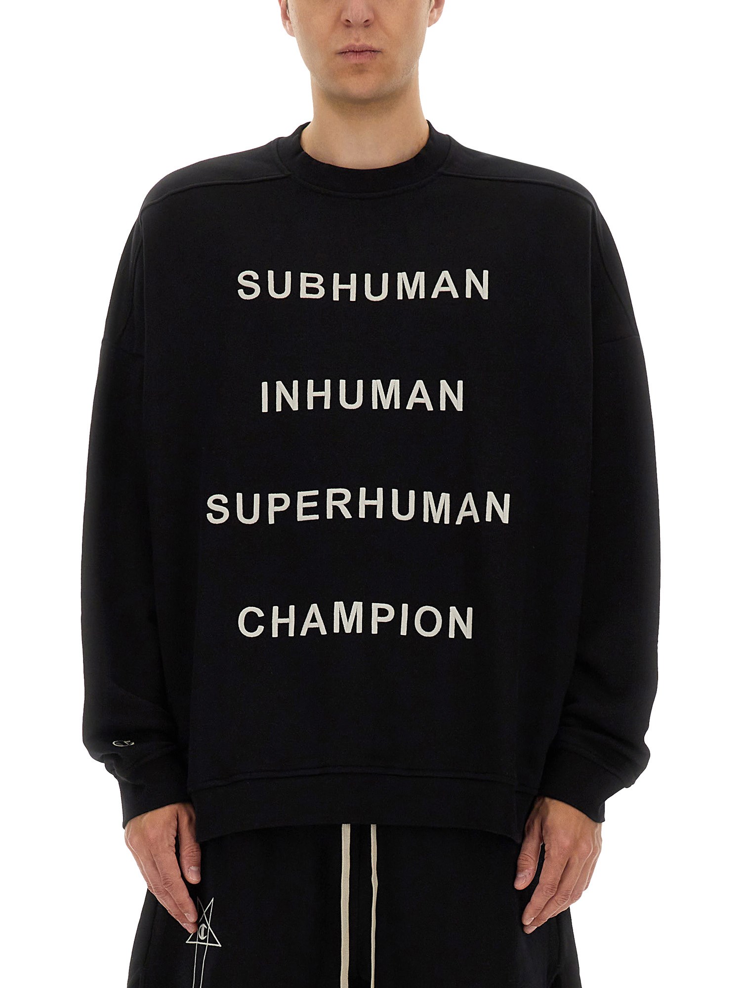 Shop Champion X Rick Owens Jumbo Sweatshirt
