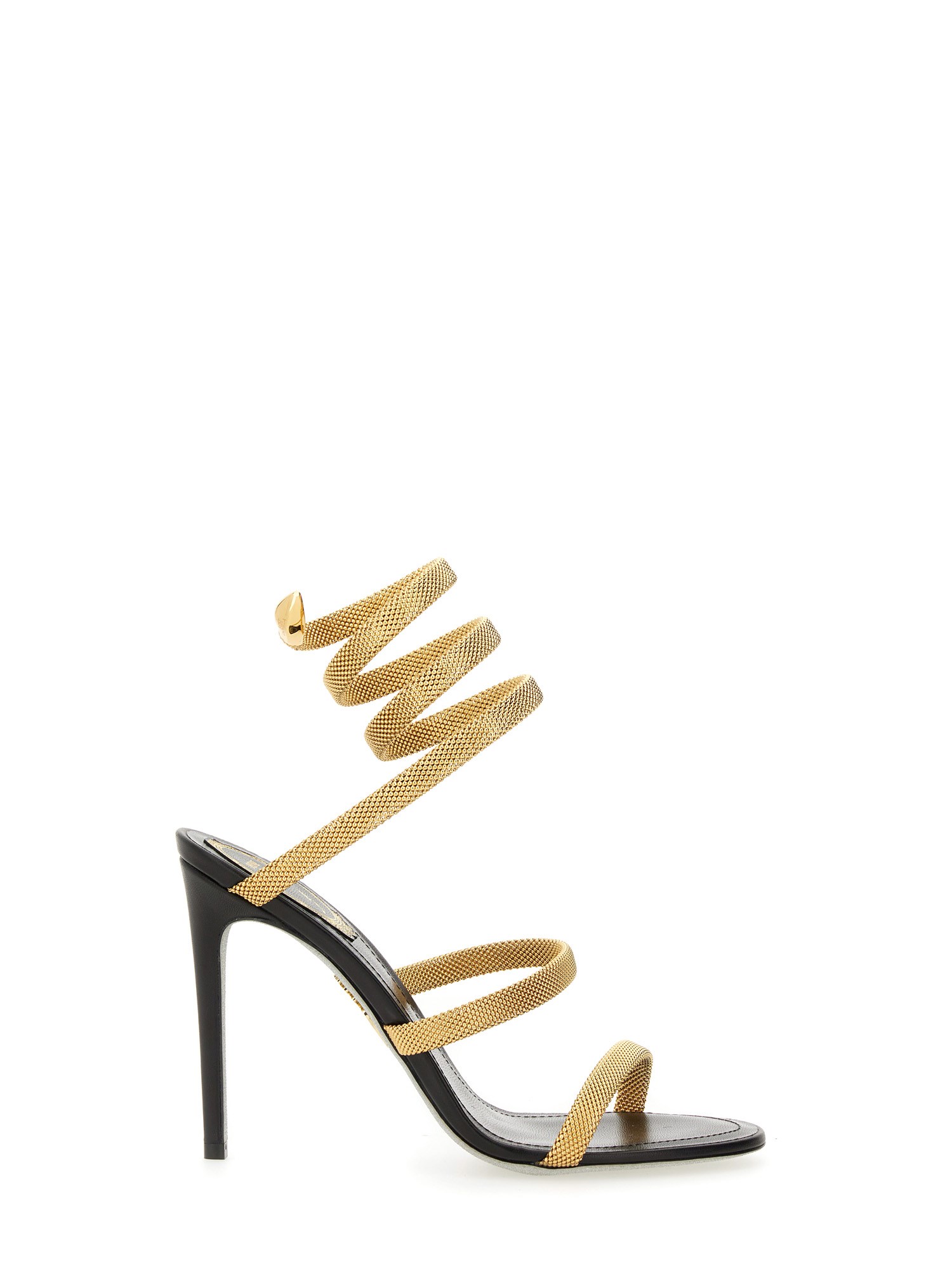 René Caovilla Rene Caovilla Sandal Trigold Cleo In Gold