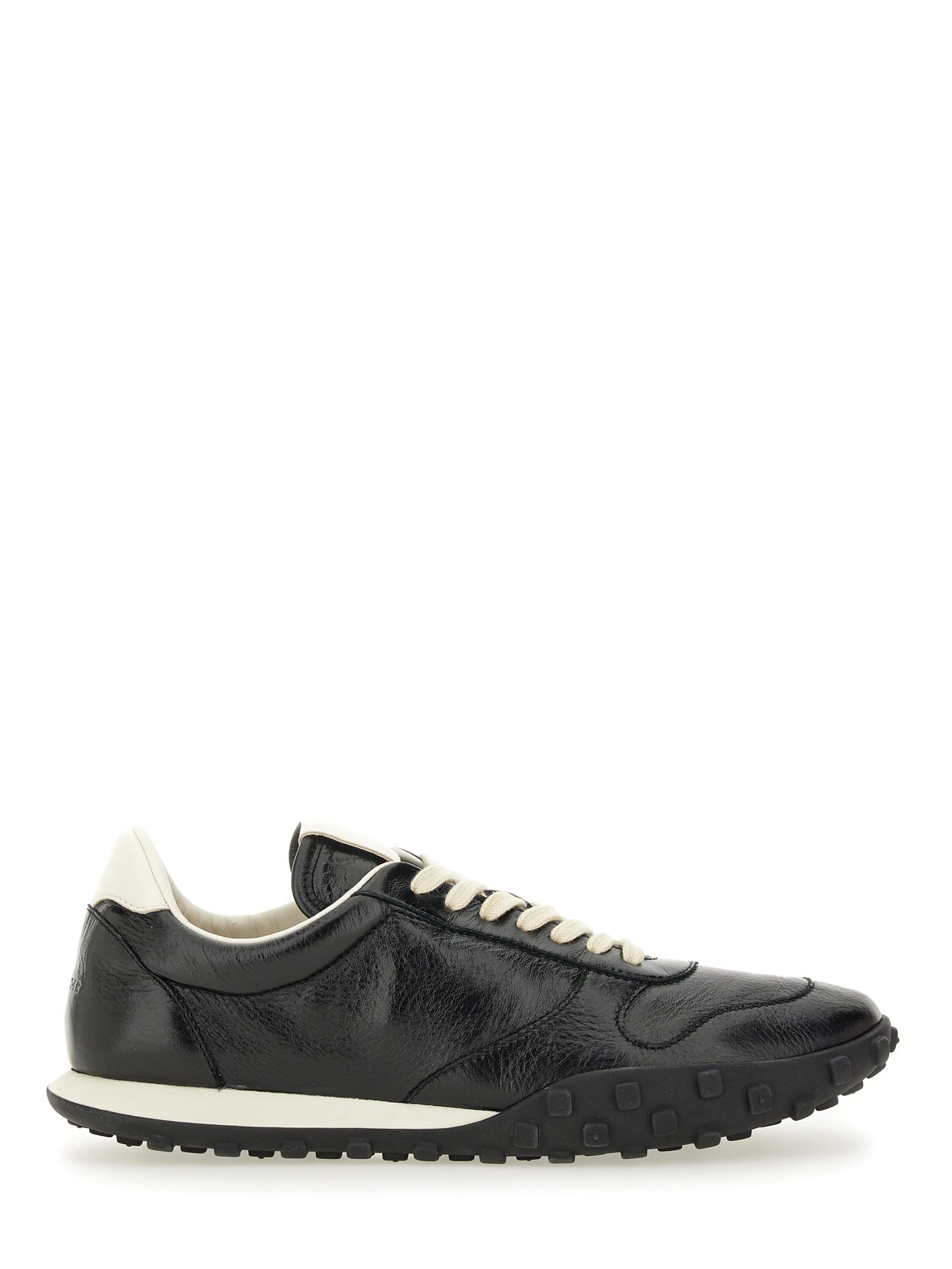 jil sander low leather sneaker