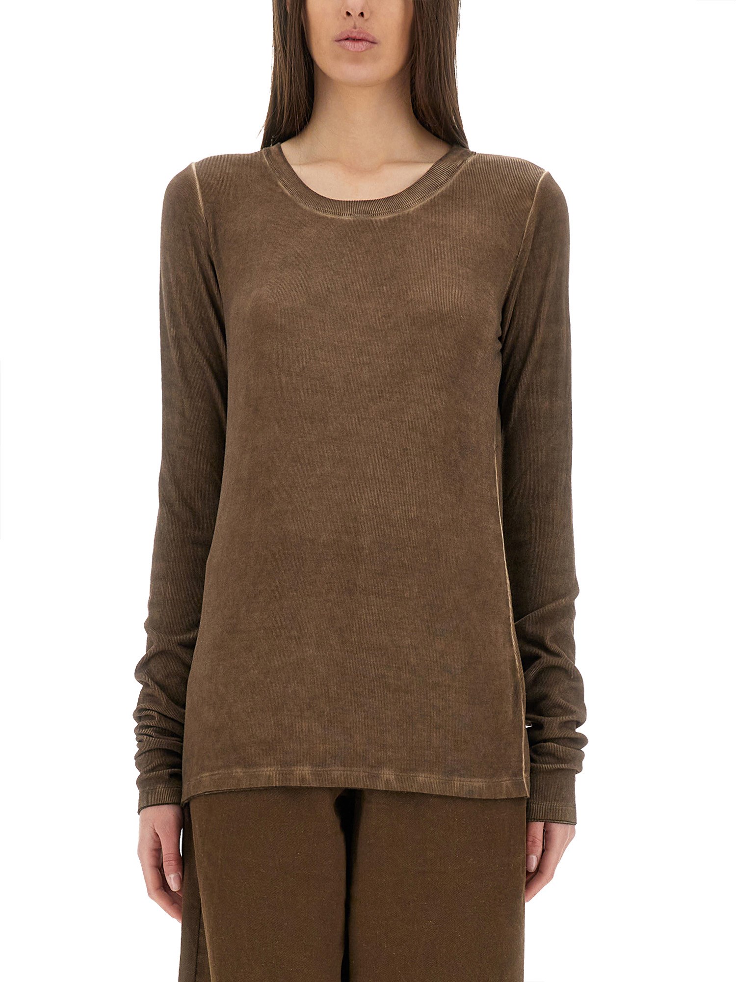 Uma Wang T-shirt Tata In Brown