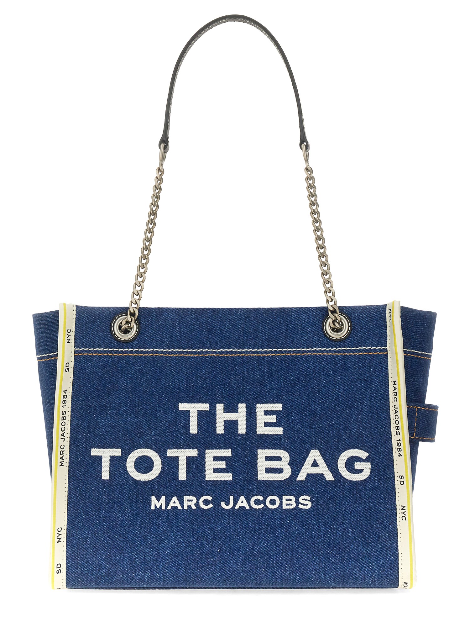 Marc Jacobs The Tote Medium Bag In Blue
