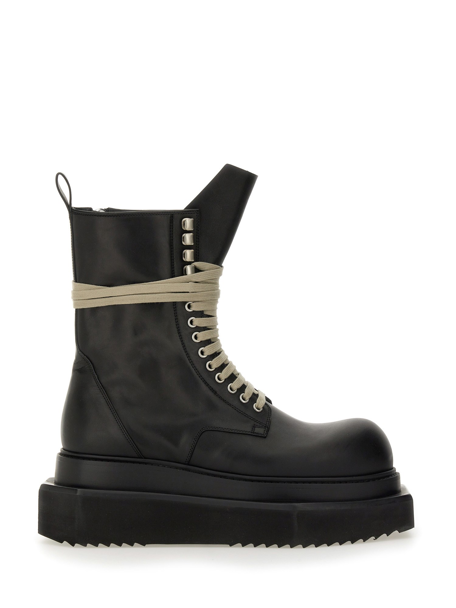 Shop Rick Owens Boot "turbo Cyclops Army" In Black