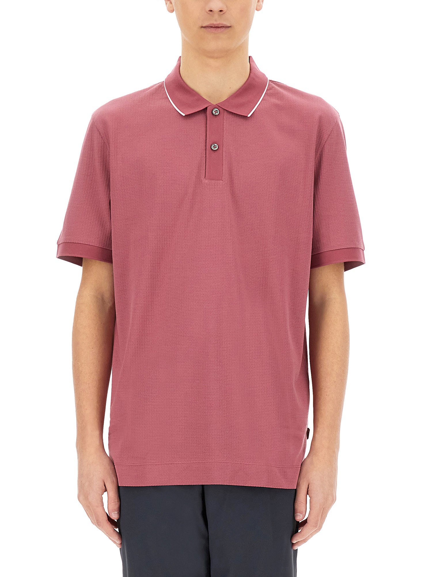 BOSS CAMEL POLO SHIRT "L-PERRY 57" 
