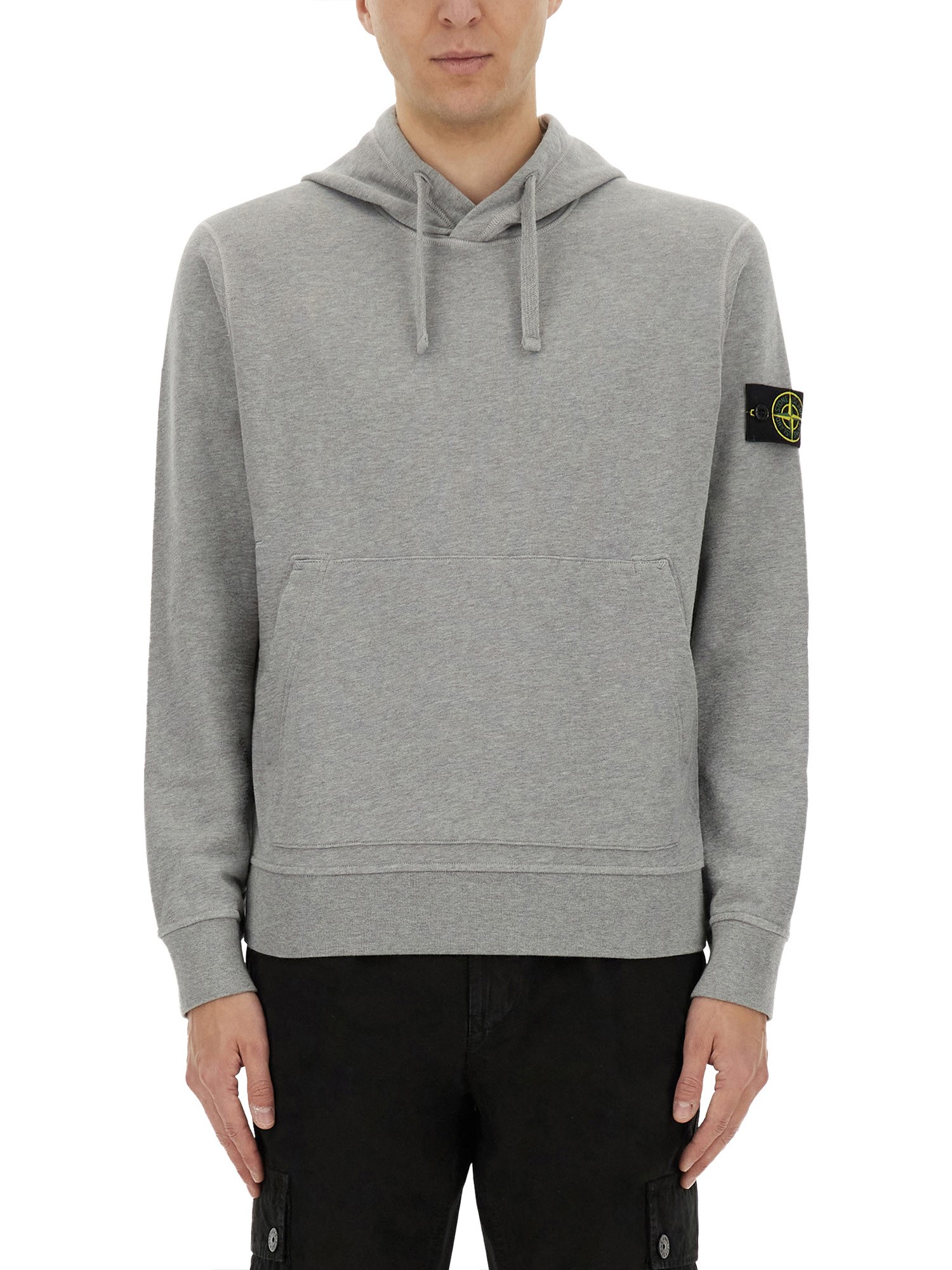 Stone Island Sweaters In Gray