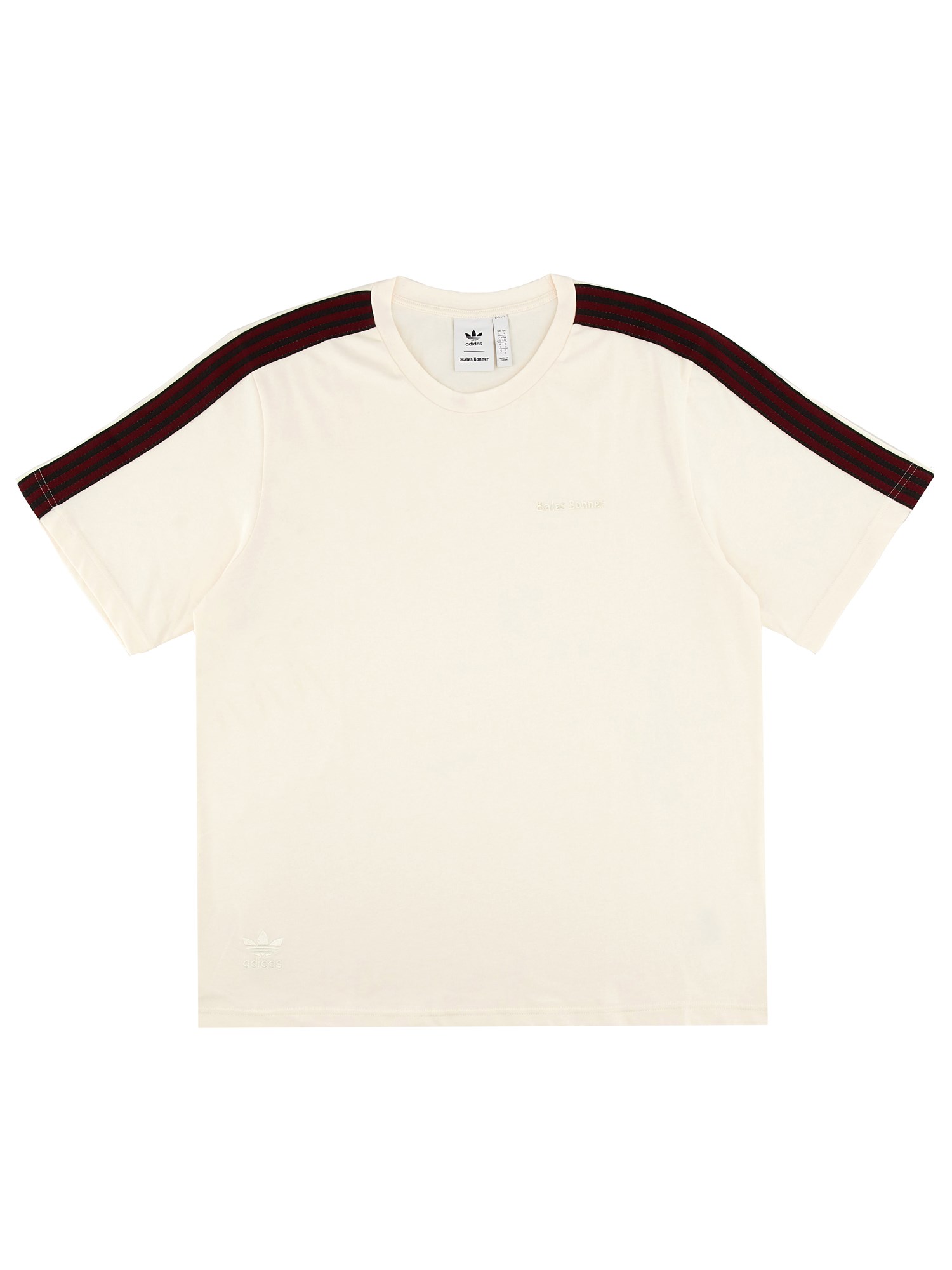 Adidas X Wales Bonner "set-in" T-shirt In White
