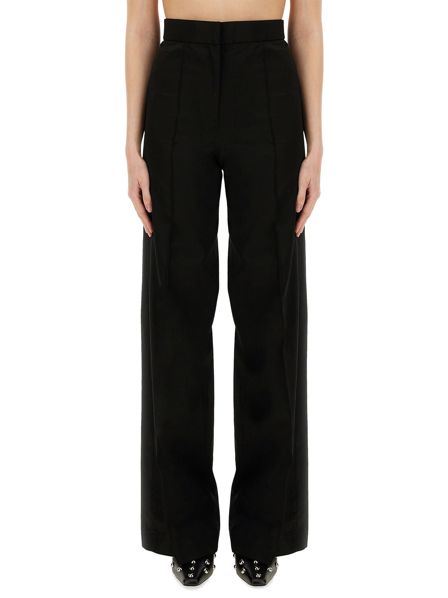 Shop Pt Torino Pants "beatrice" In Black