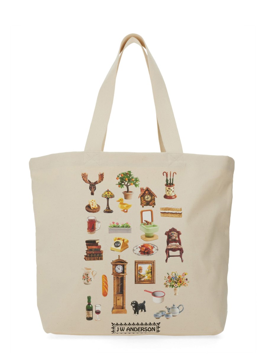 BORSA TOTE IN CANVAS