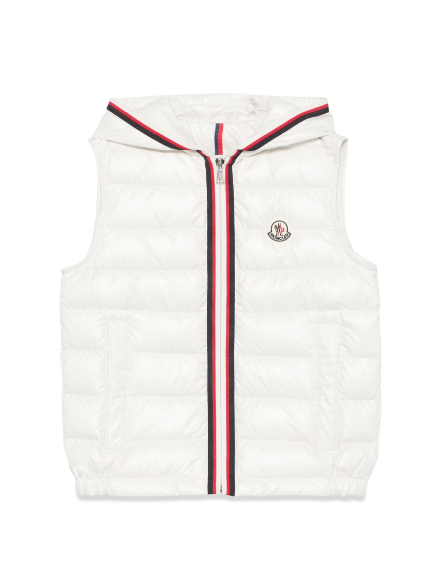 GILET IMBOTTITO CON LOGO