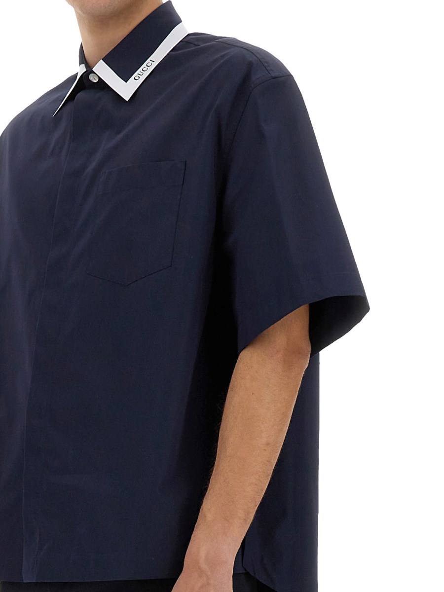 CAMICIA IN POPELINE