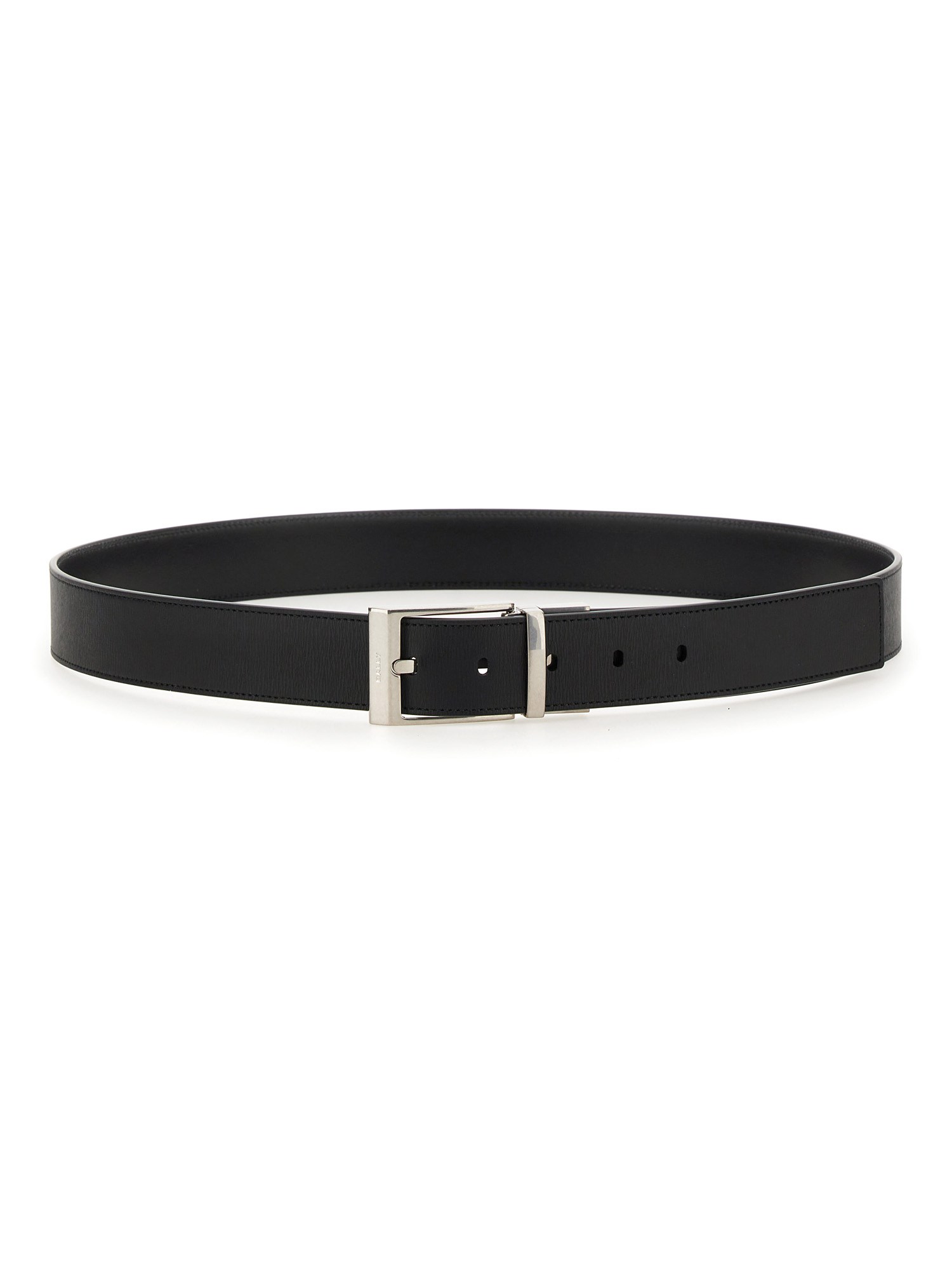 Bally "shiffie" Belt In Black
