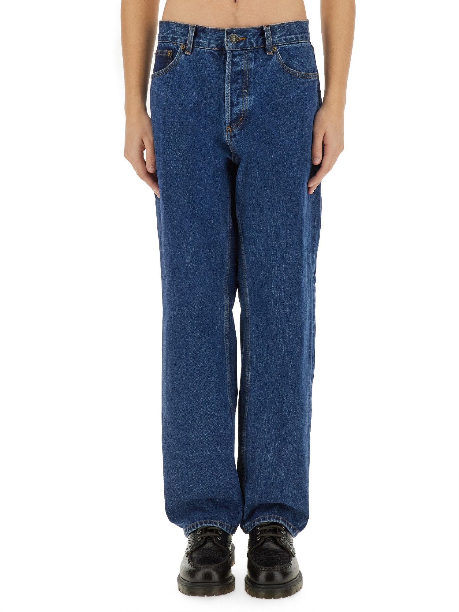 obey "hardwork" jeans