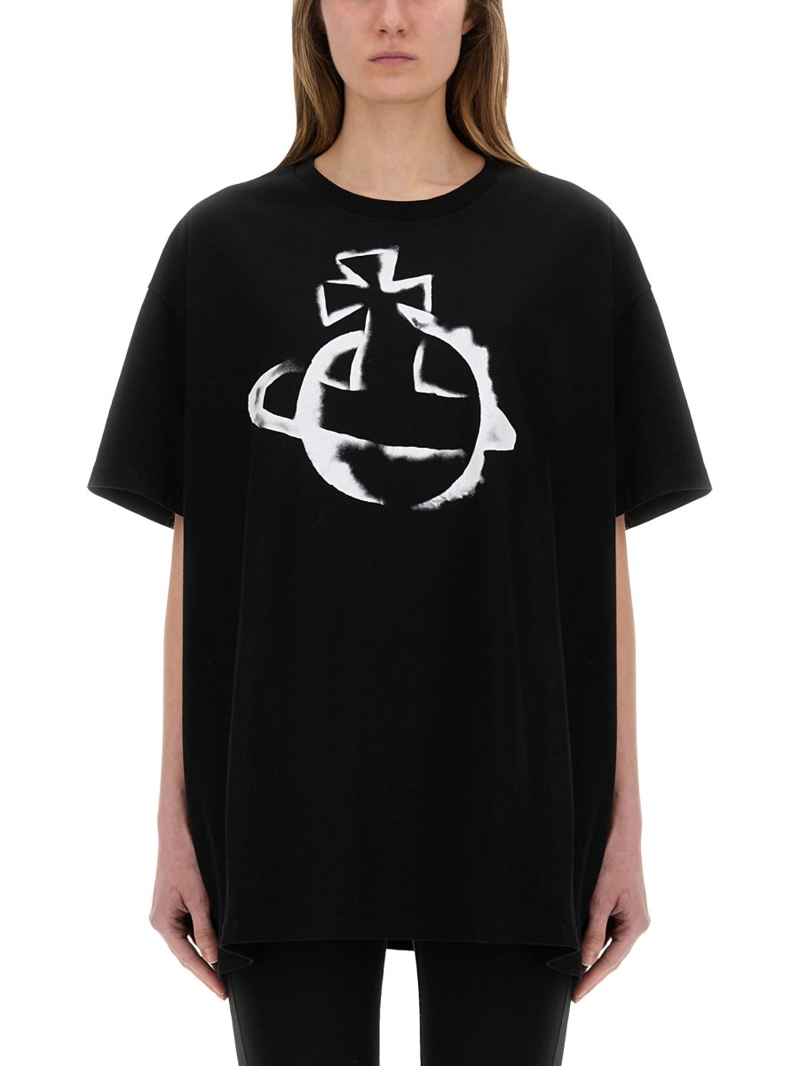 T-SHIRT OVERSIZE STENCIL ORB