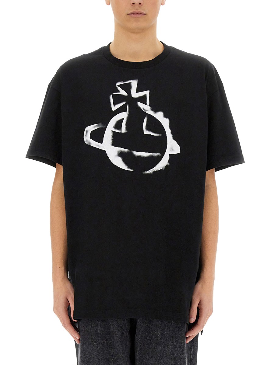 T-SHIRT OVERSIZE STENCIL ORB