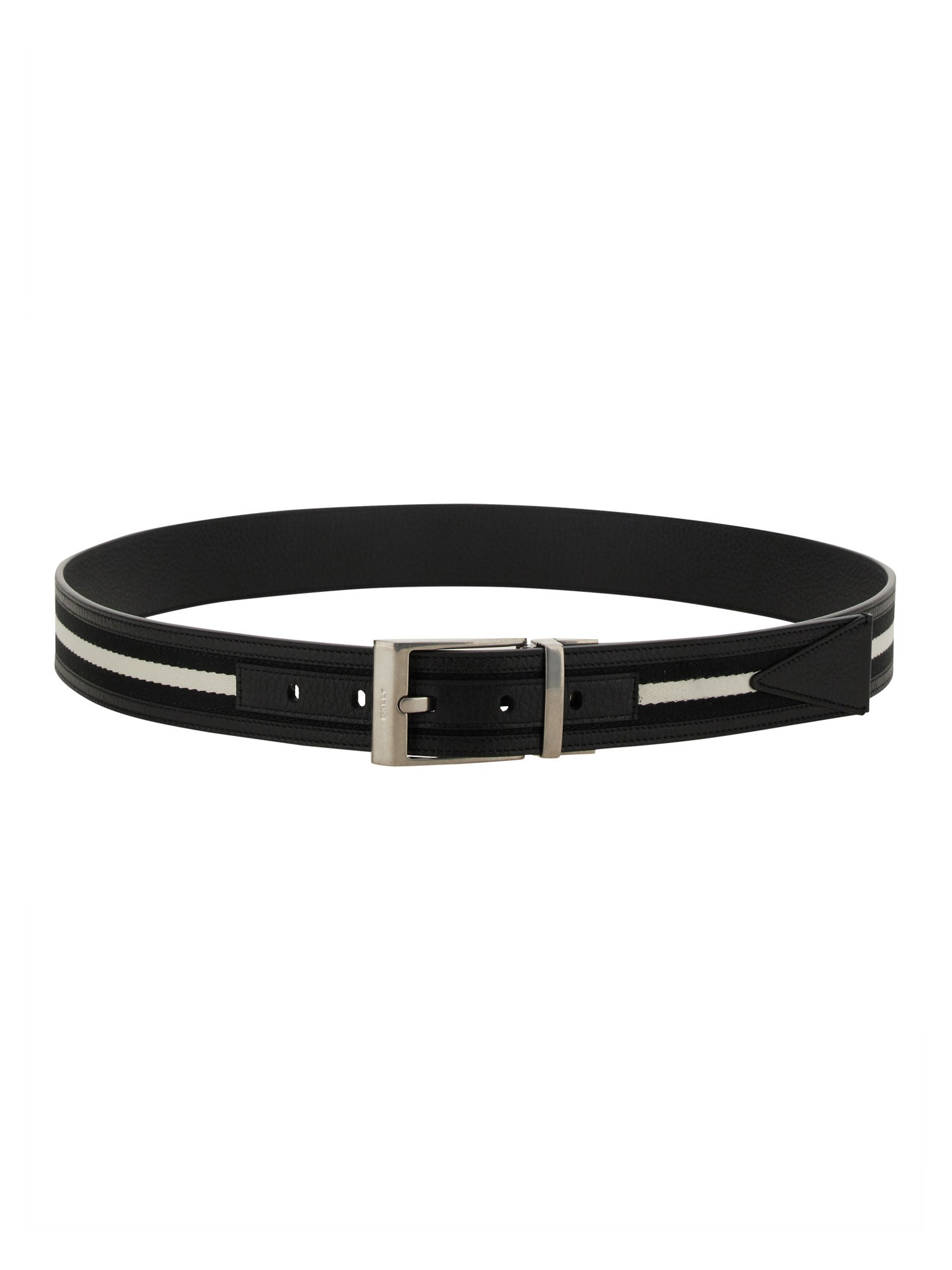 Shop Bally "shiffie" Belt In Multicolour
