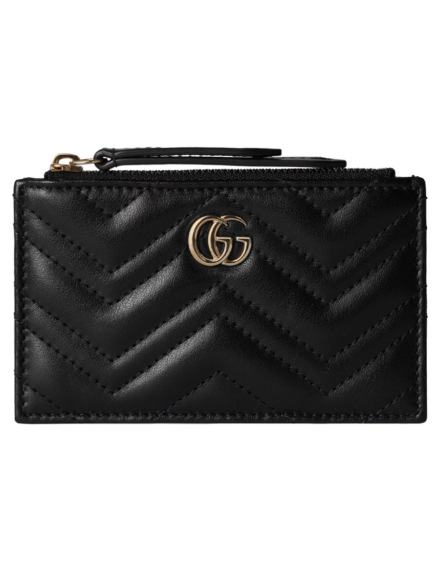 GUCCI GG MARMONT LEATHER CARD HOLDER Eleonora Bonucci