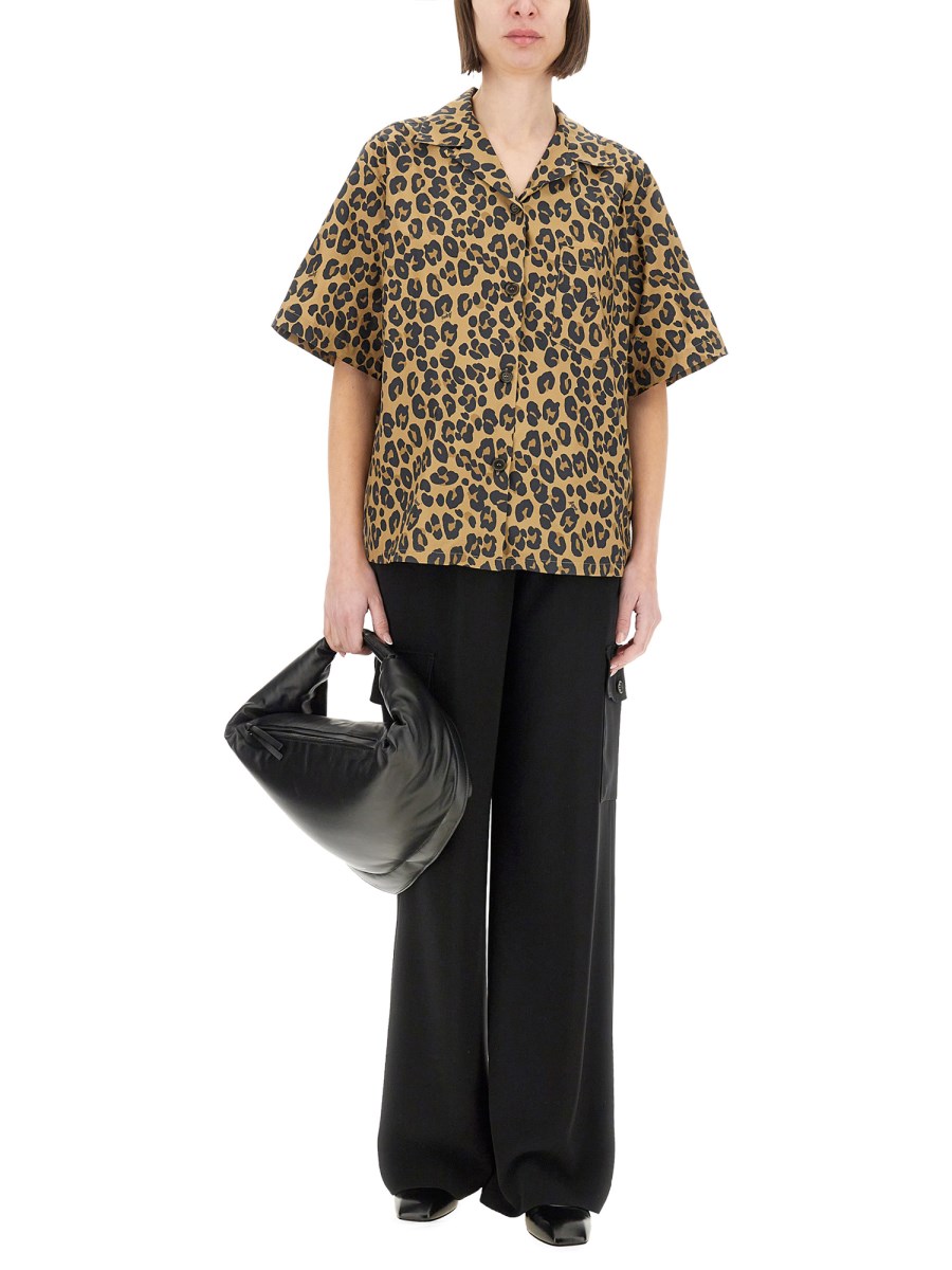 CAMICIA CON STAMPA ANIMALIER