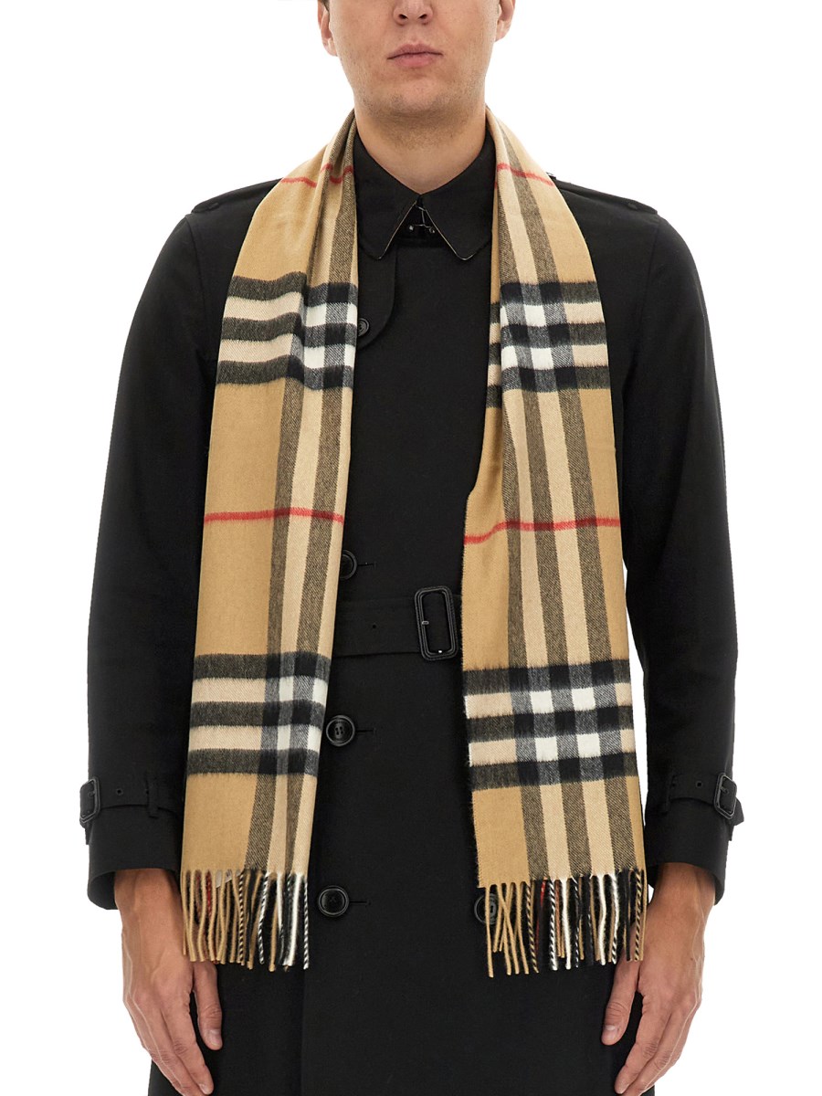 SCIARPA IN CASHMERE CHECK