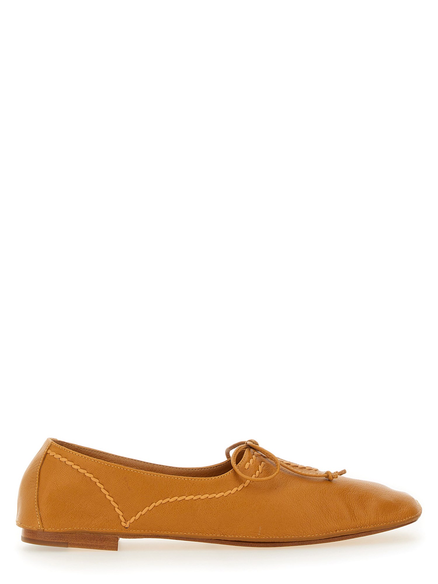 Shop Hereu Moccasin "rassa" In Buff