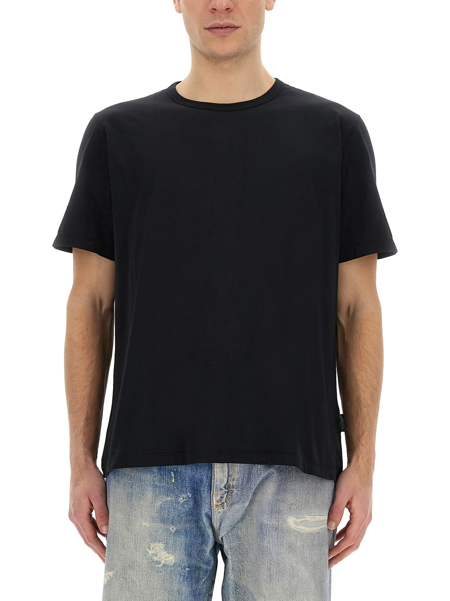 Our Legacy New Box Cotton Crew-neck T-shirt In Black | ModeSens