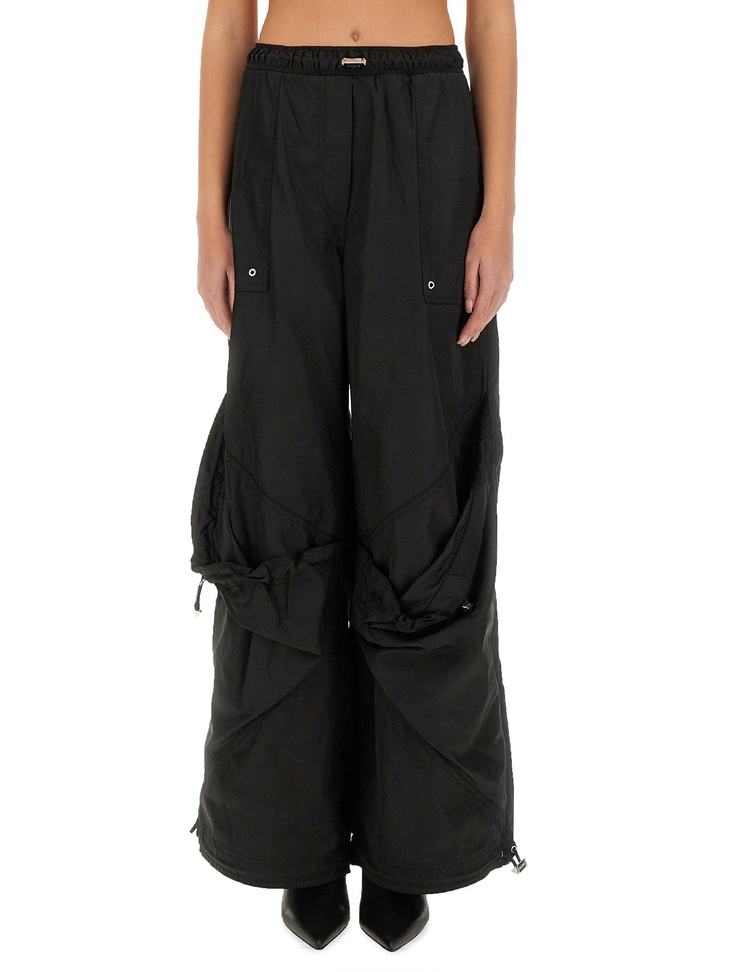 Attico Elegant Long Pants For Women In Black