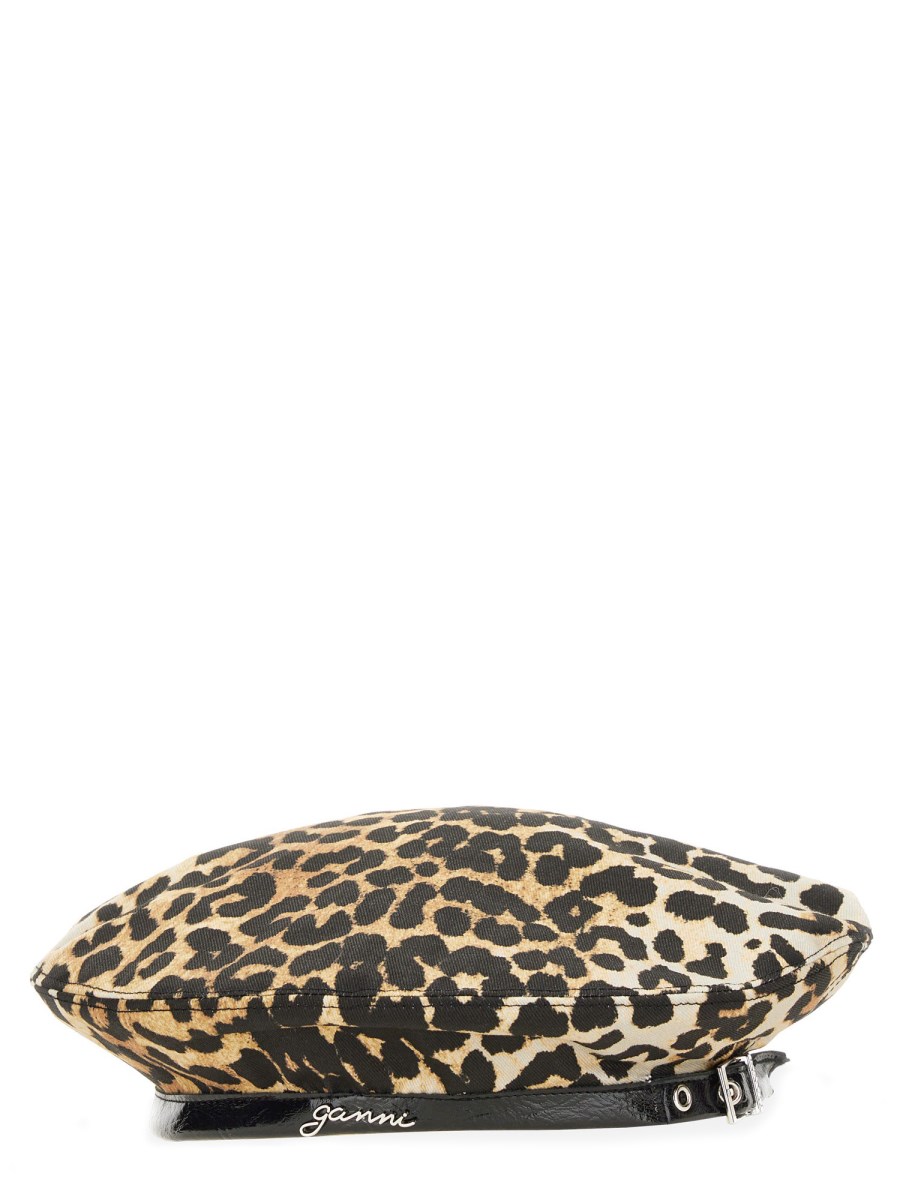 CAPPELLO CON MOTIVO ANIMALIER