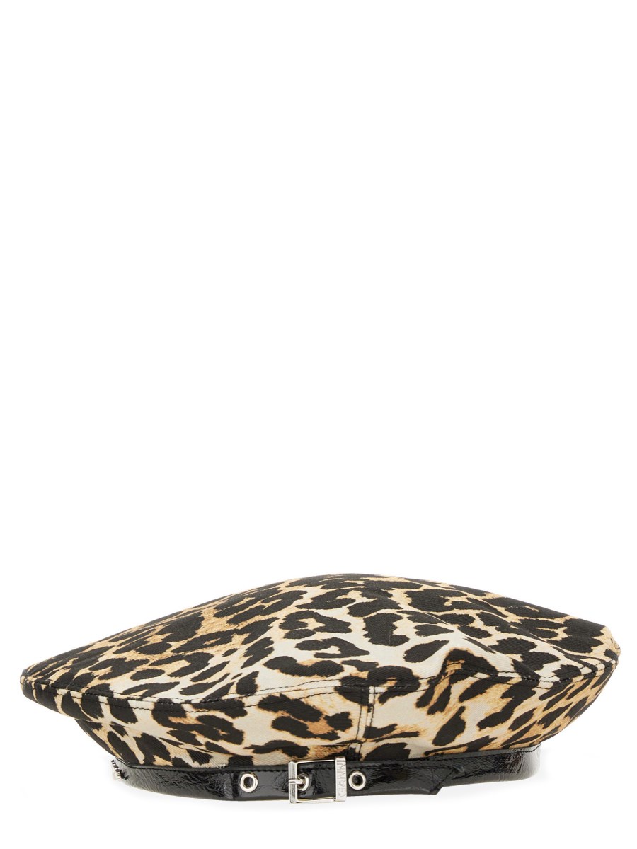 CAPPELLO CON MOTIVO ANIMALIER