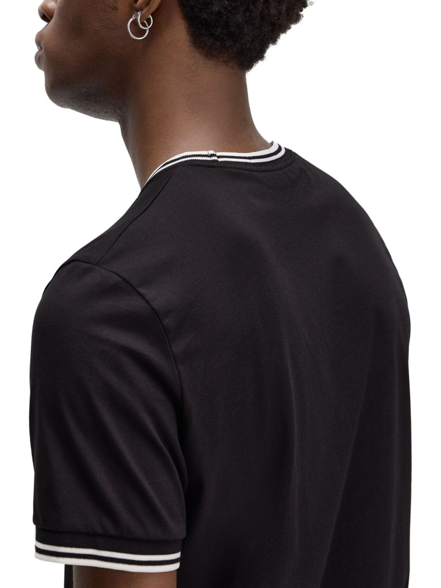 T-SHIRT CON DOPPIA RIGA 