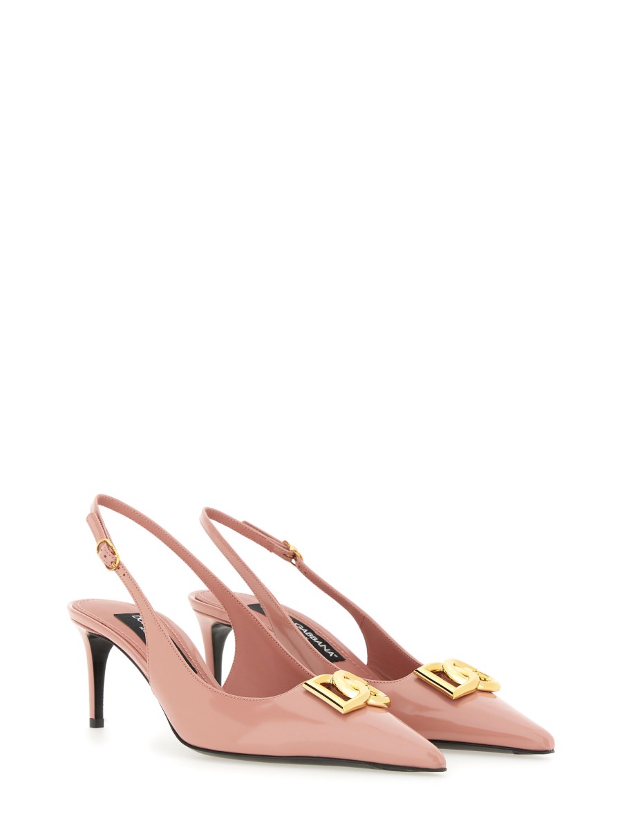 SLINGBACK IN PELLE