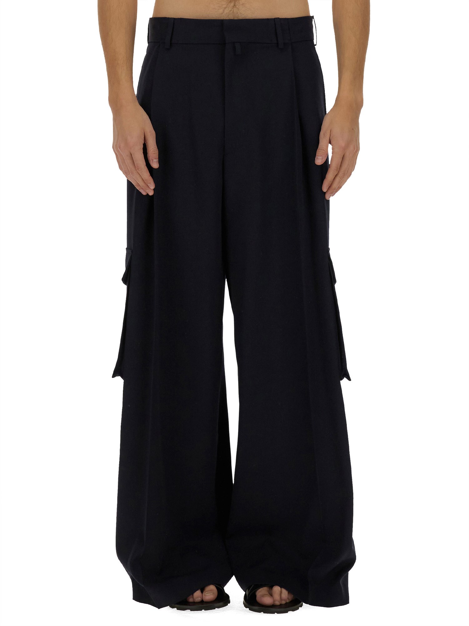 dries van noten pantalone cargo