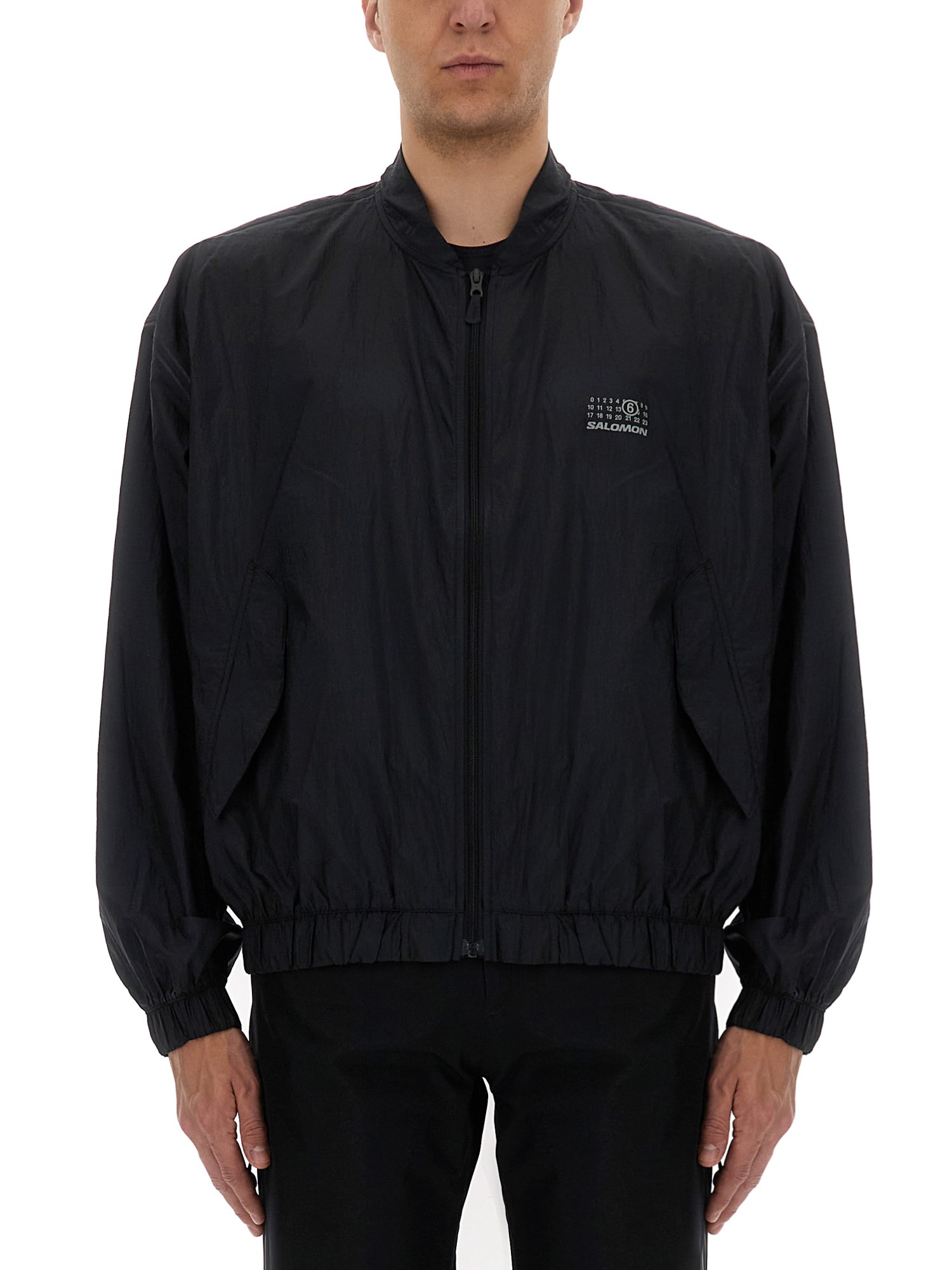 ジャケット MM6 MAISON MARGIELA X SALOMON BLACK CASUAL JACKET Mm6 Maison Margiela X Salomon Black Casual Jacket | ModeSens