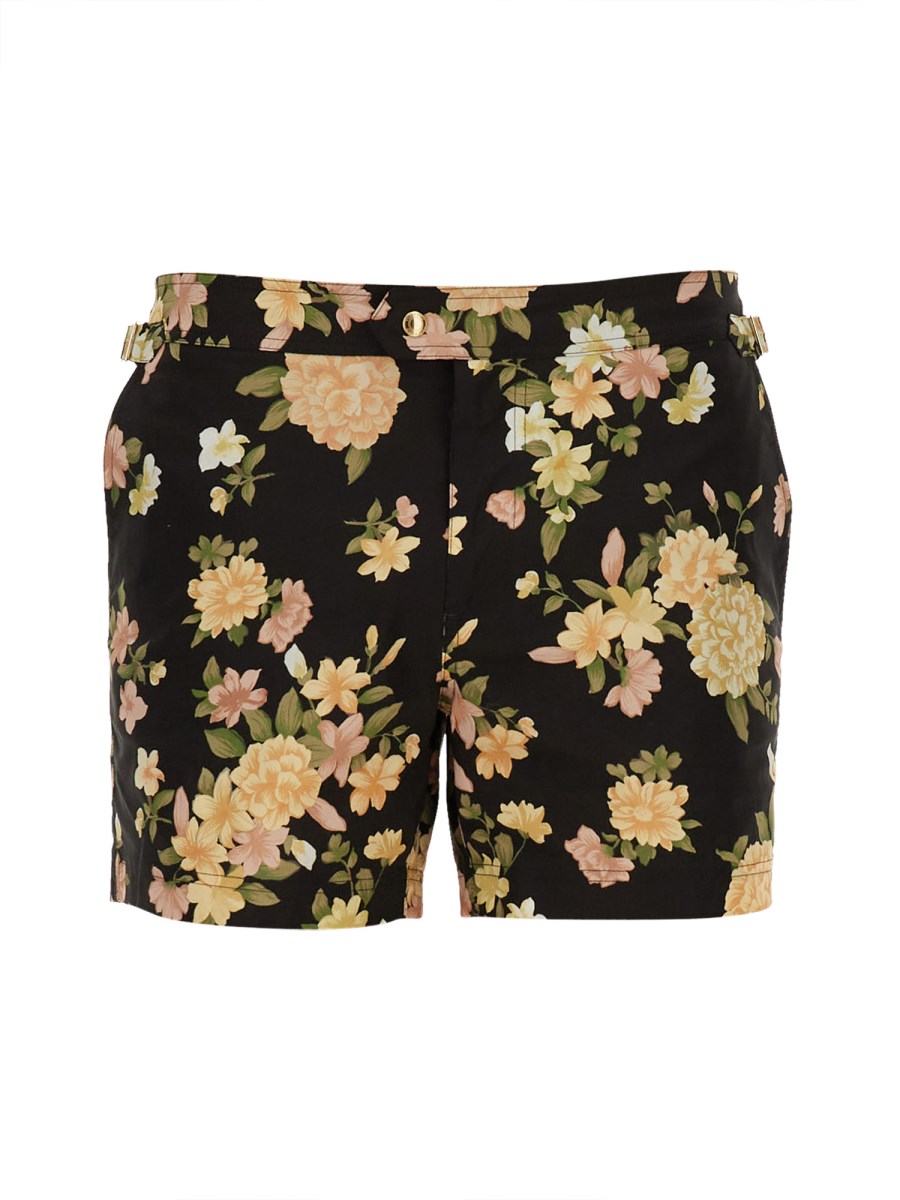 COSTUME SHORTS HENDRIX FLORAL