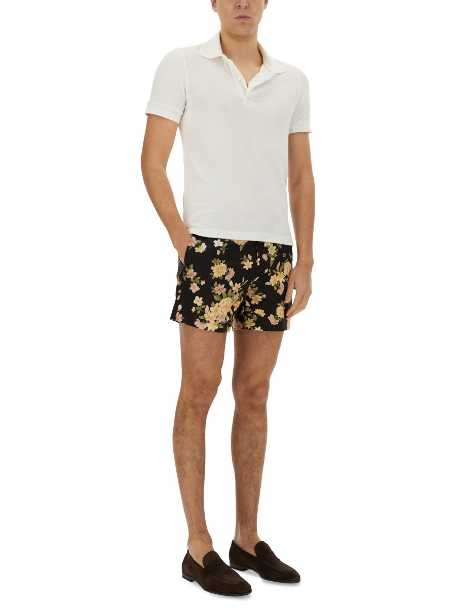 COSTUME SHORTS HENDRIX FLORAL