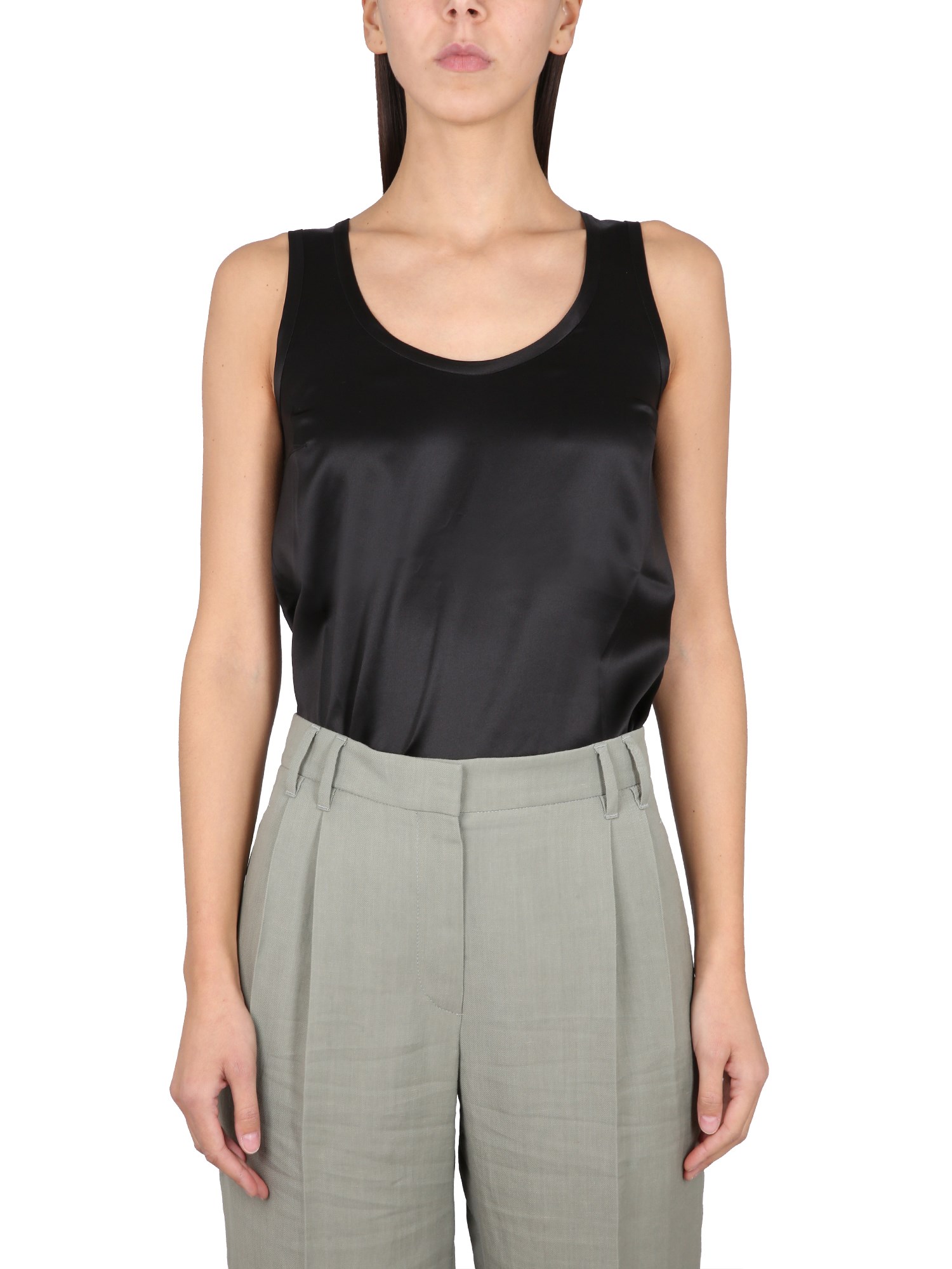 Brunello Cucinelli Women's Tank Top In Black