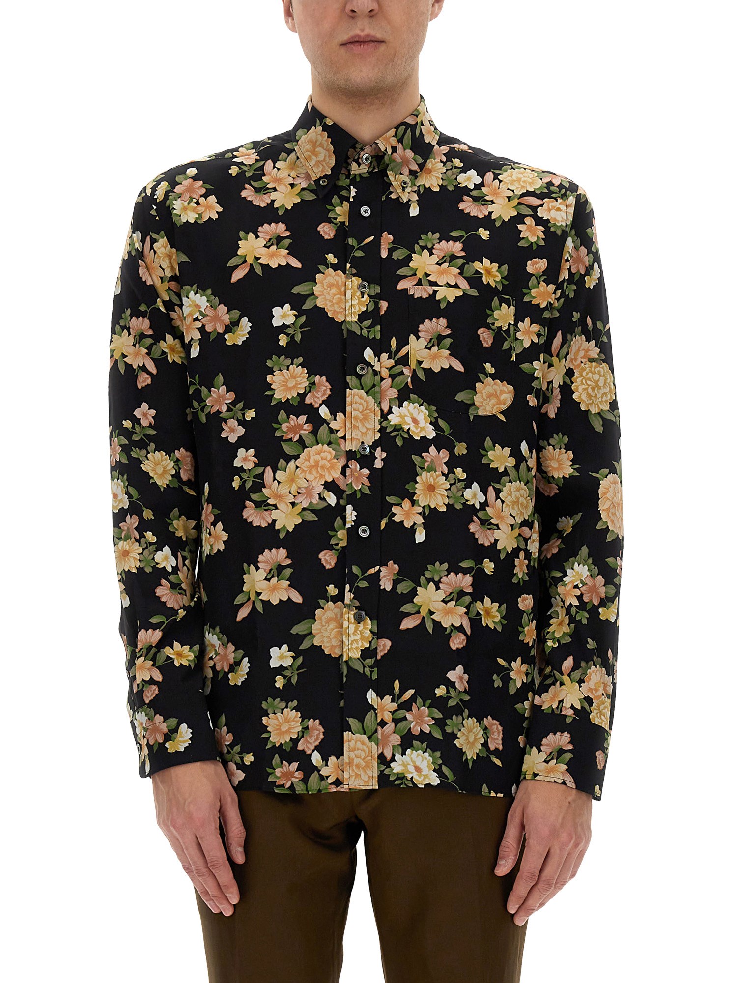 Tom Ford Fluid Fit Shirt In Multicolour