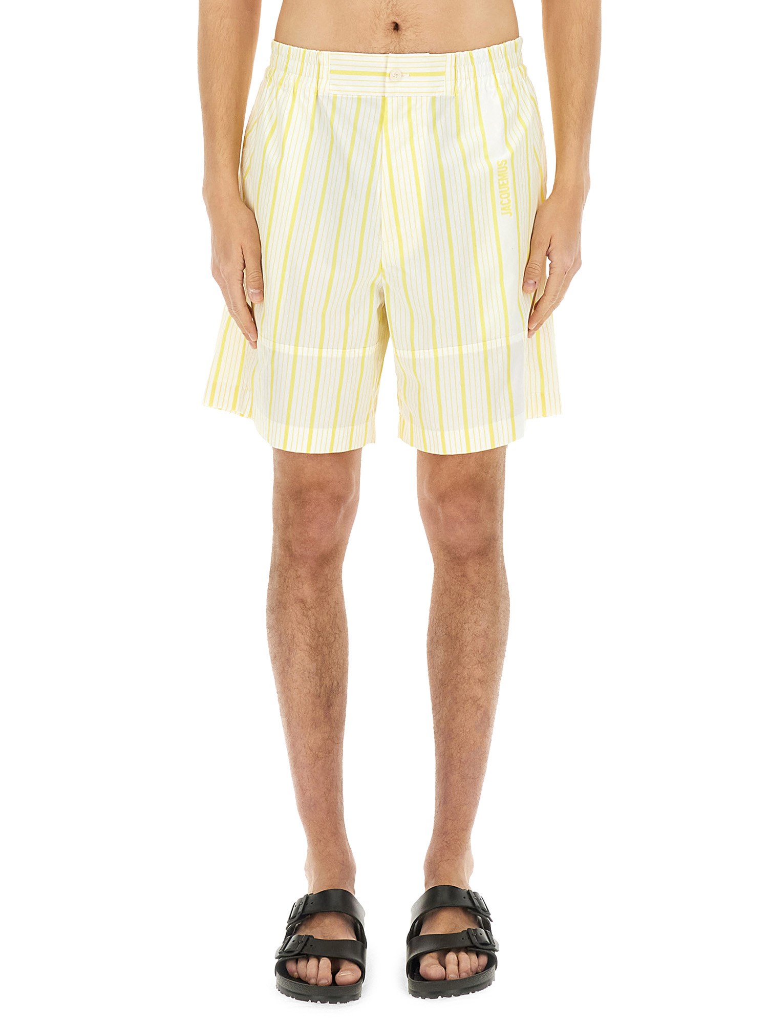 JACQUEMUS SHORT "ALOE" 