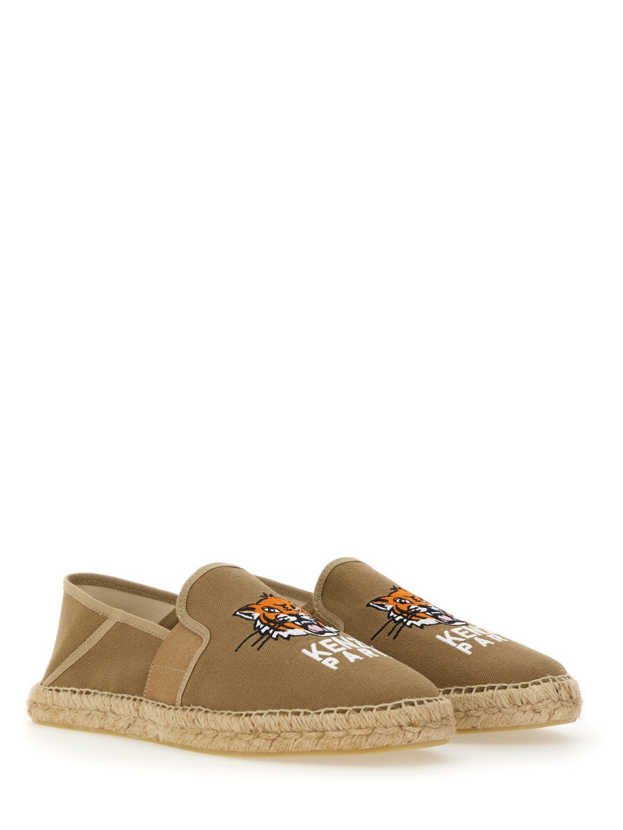 ESPADRILLAS IN TELA RICAMATA LUCKY TIGER 