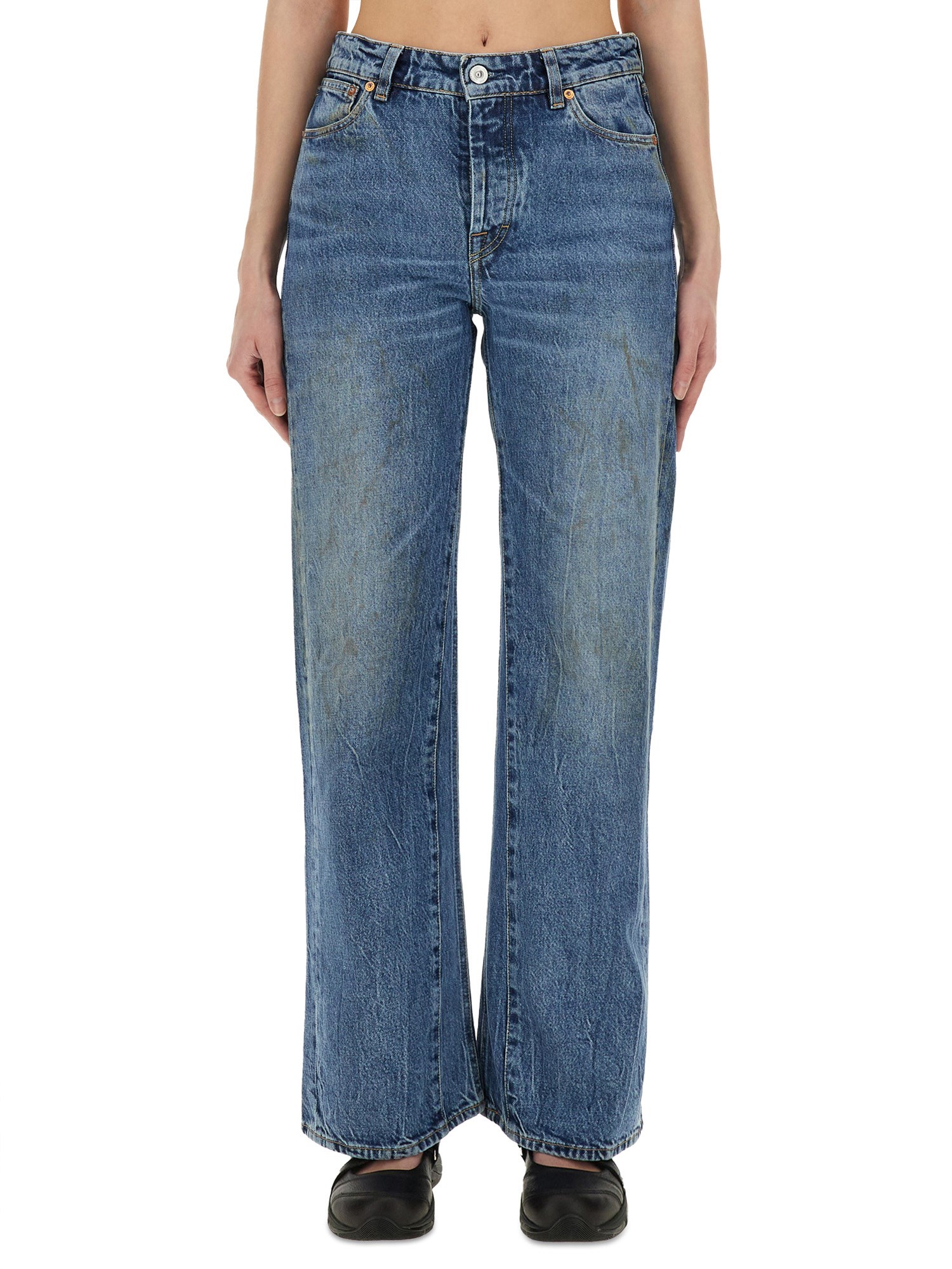 Our Legacy Women S Treble Cut Jeans Deadline Wash In Denim