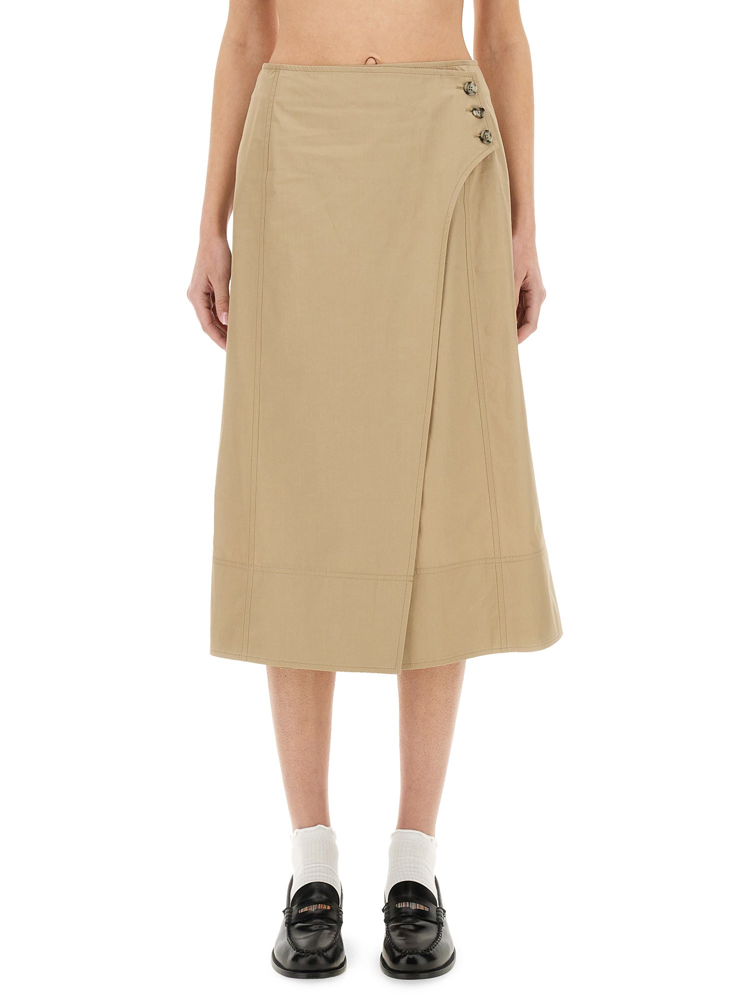 PAUL SMITH COTTON SKIRT 