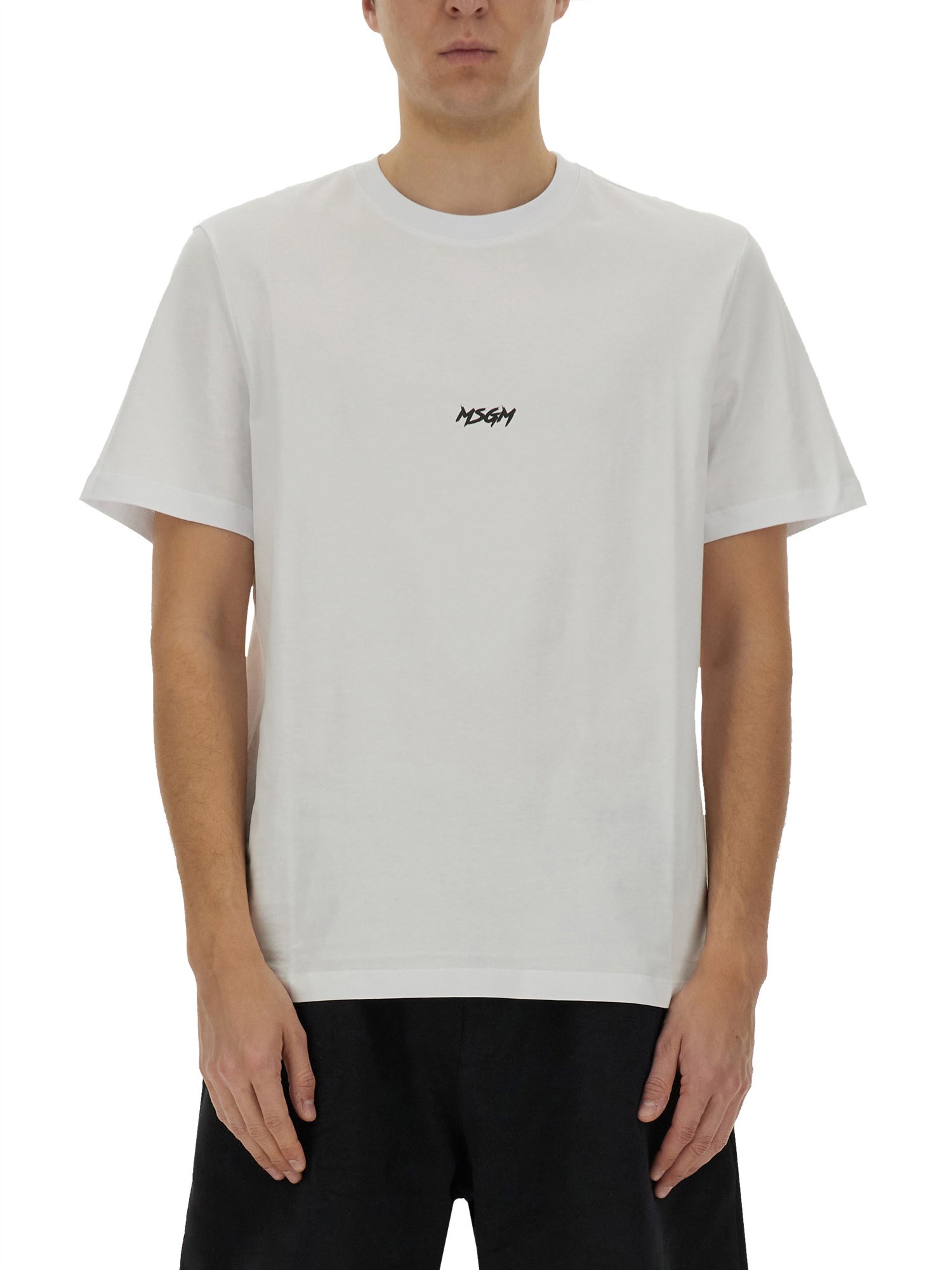 Msgm Cotton T-shirt In White