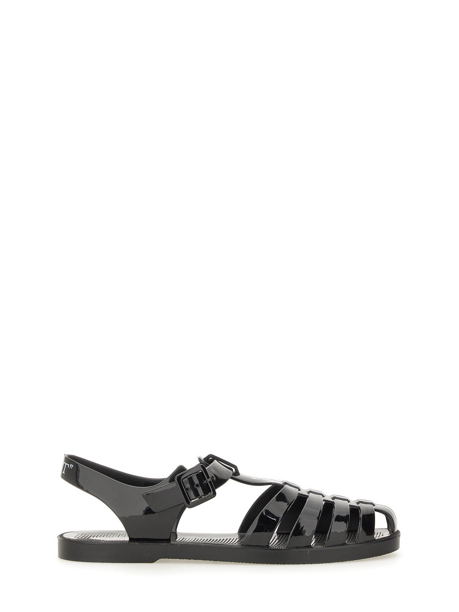 off-white sandal with logo