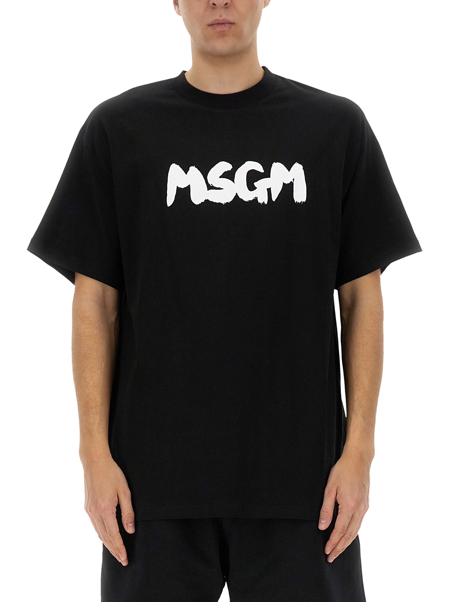 Msgm Topwear In Black