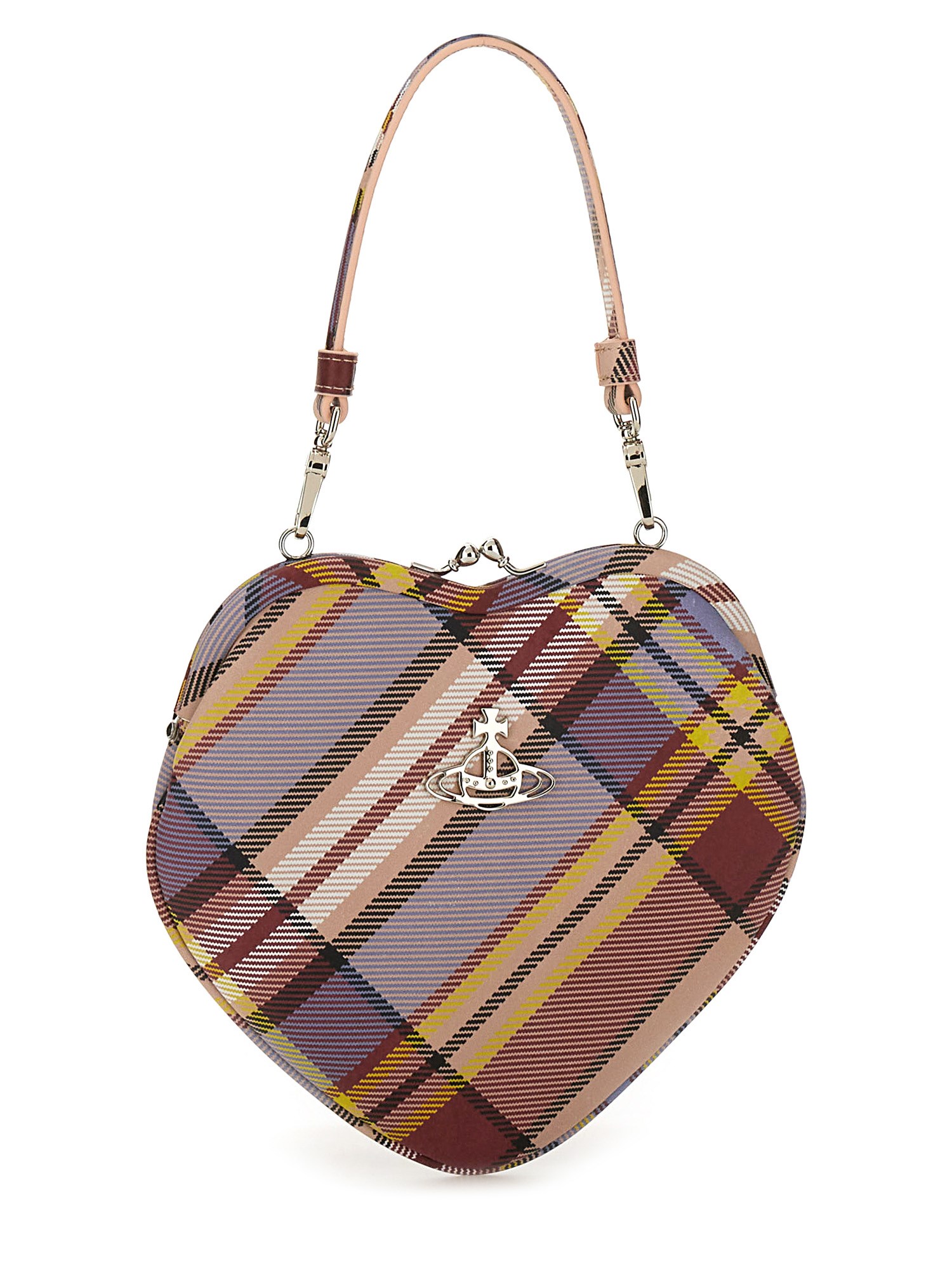 vivienne westwood "belle" heart frame bag