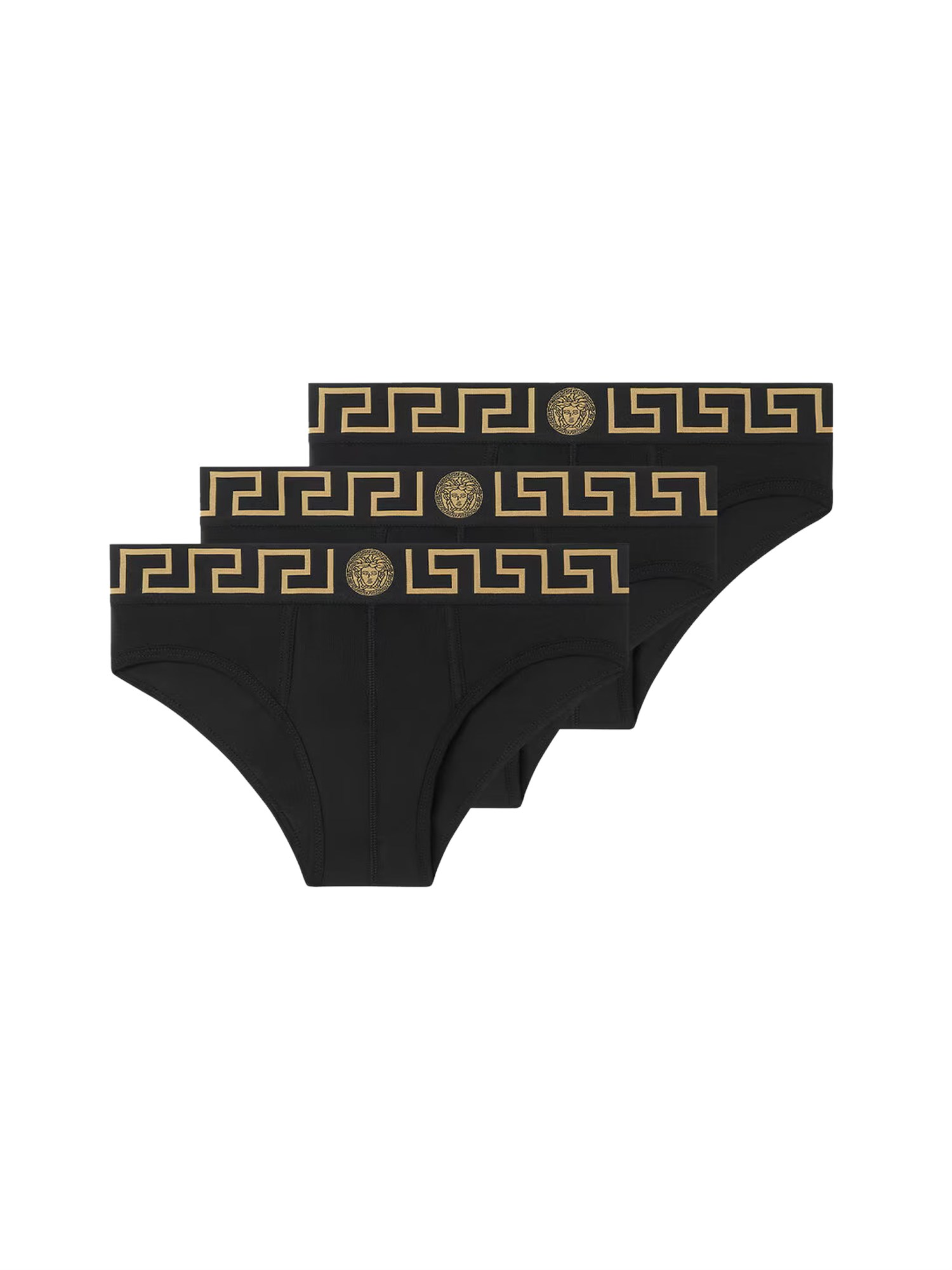 versace pack of three briefs