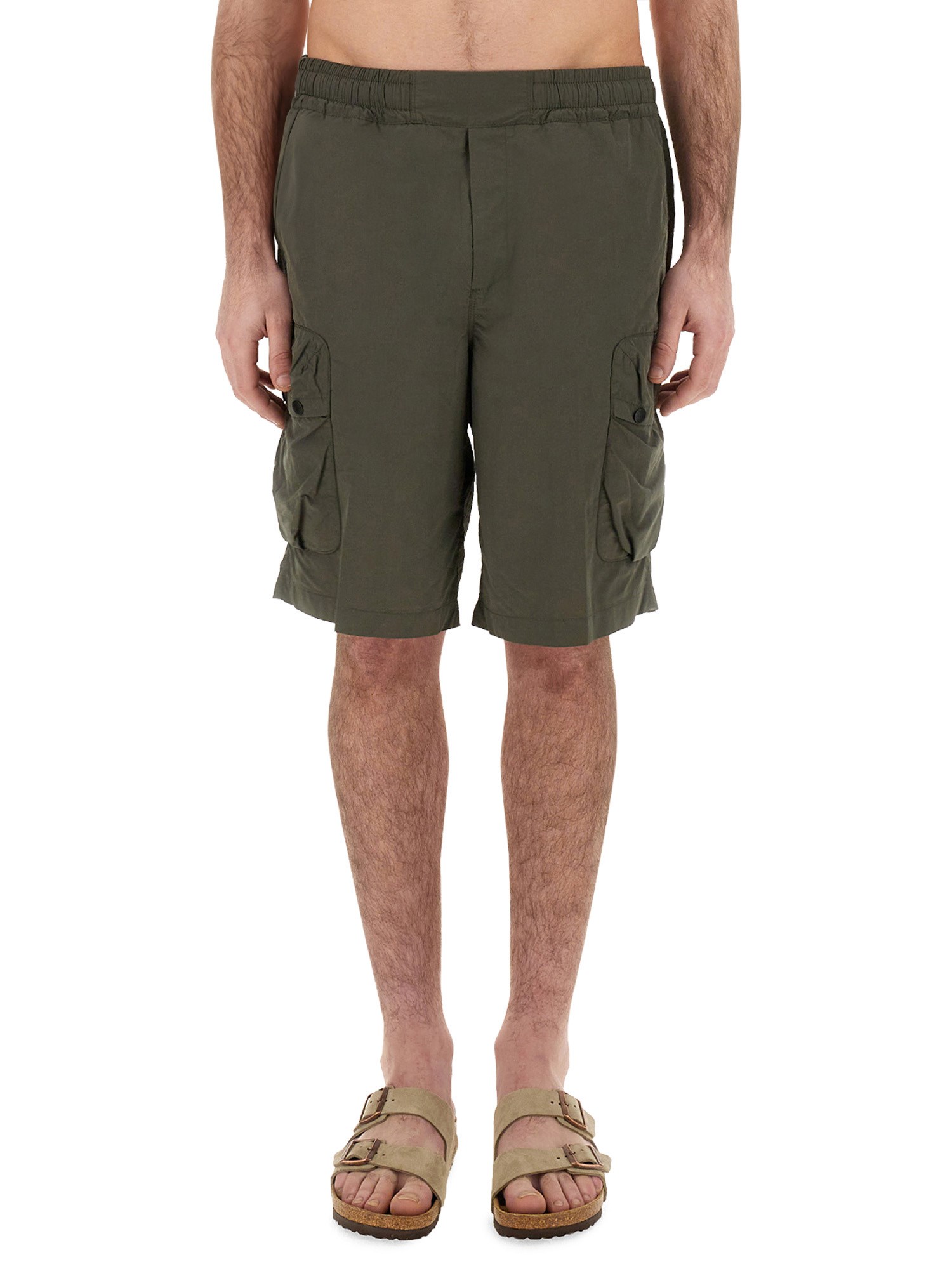 Parajumpers Short "zander" In Military Green