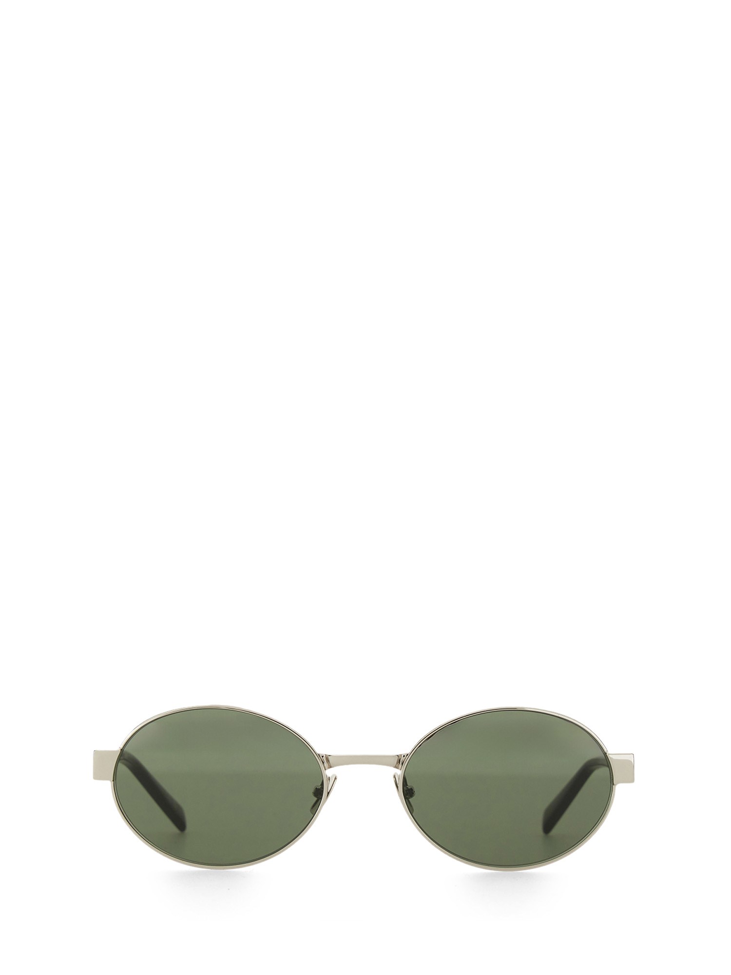 Shop Saint Laurent "sl 692" Sunglasses In Silver