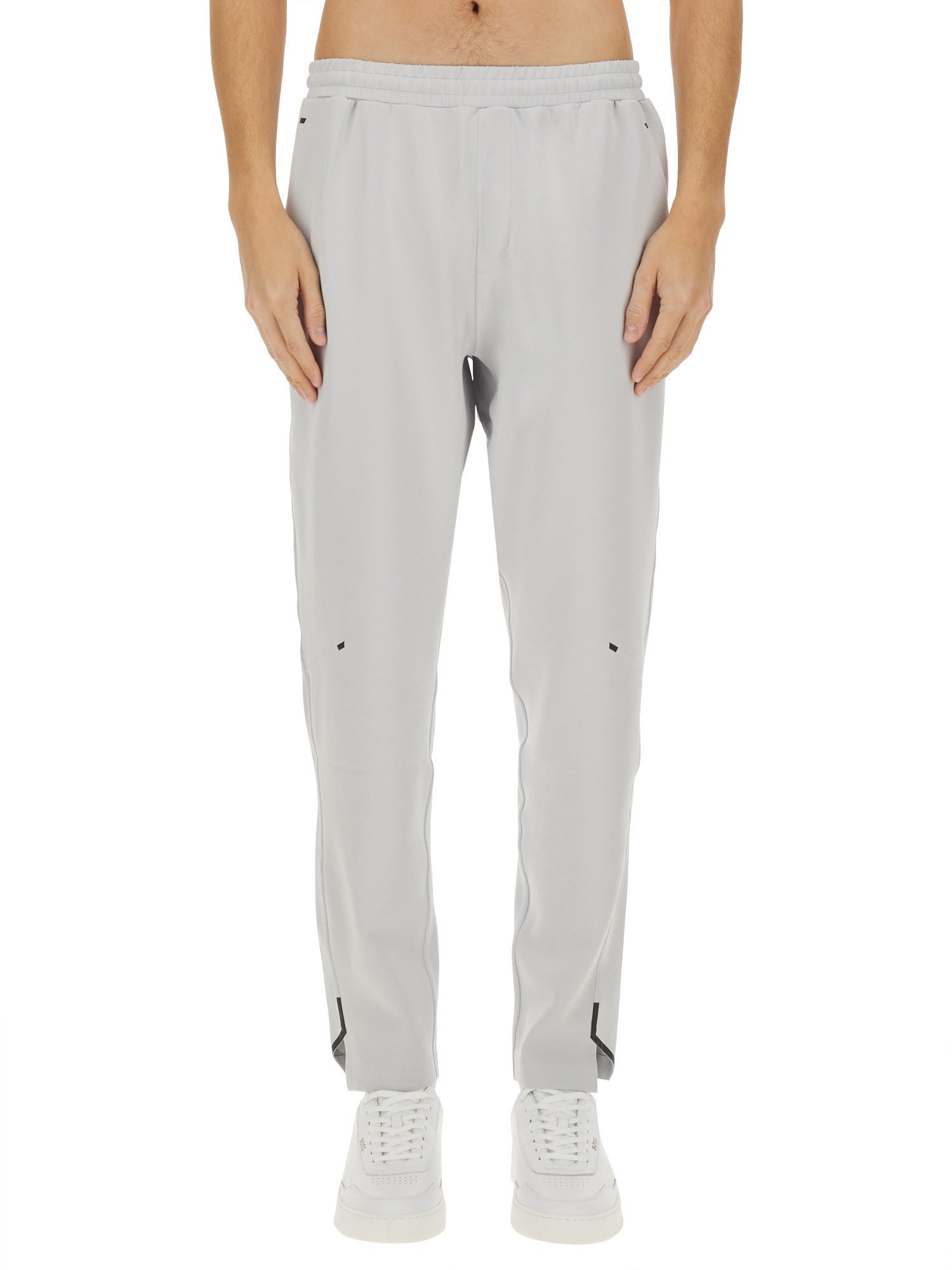 Hugo Boss Boss Pants In Technical Fabric In Grey