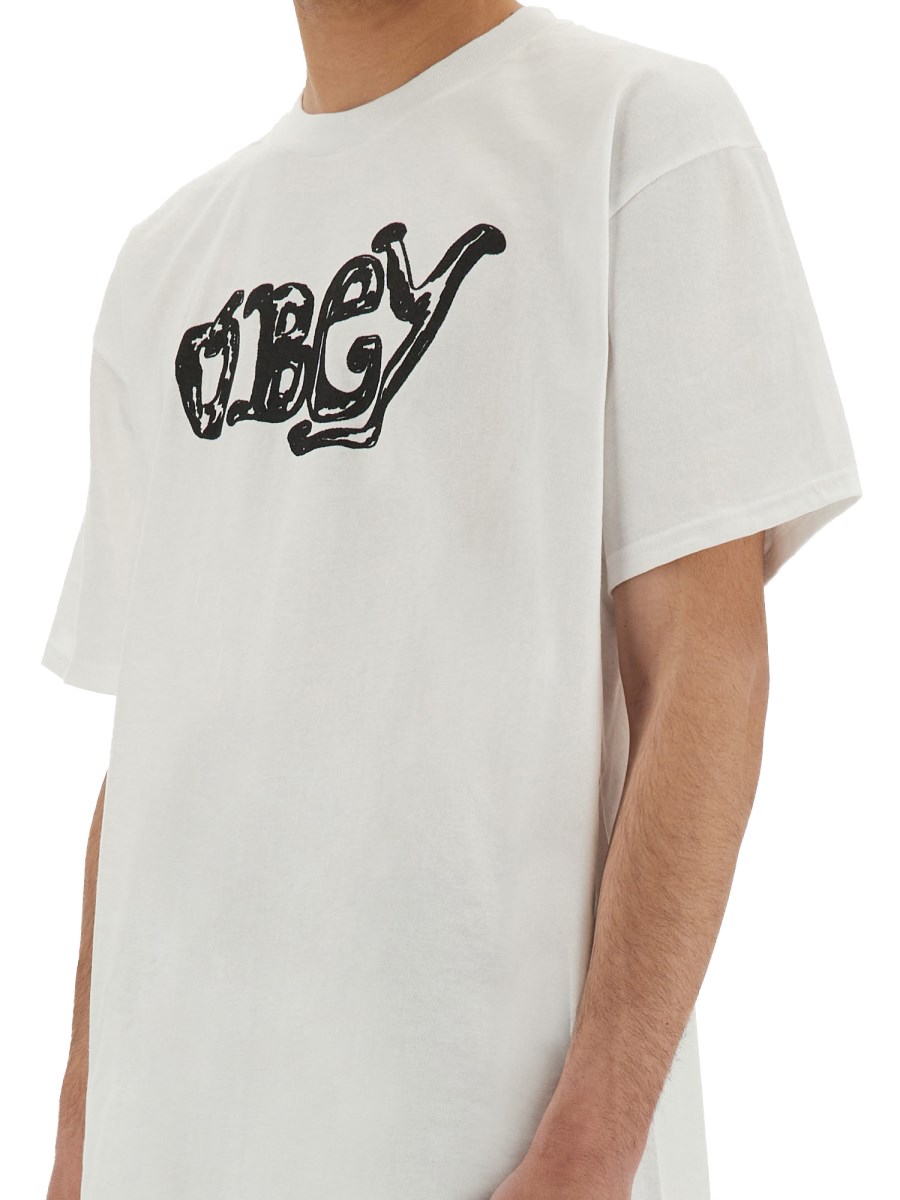 T-SHIRT CON STAMPA LOGO 