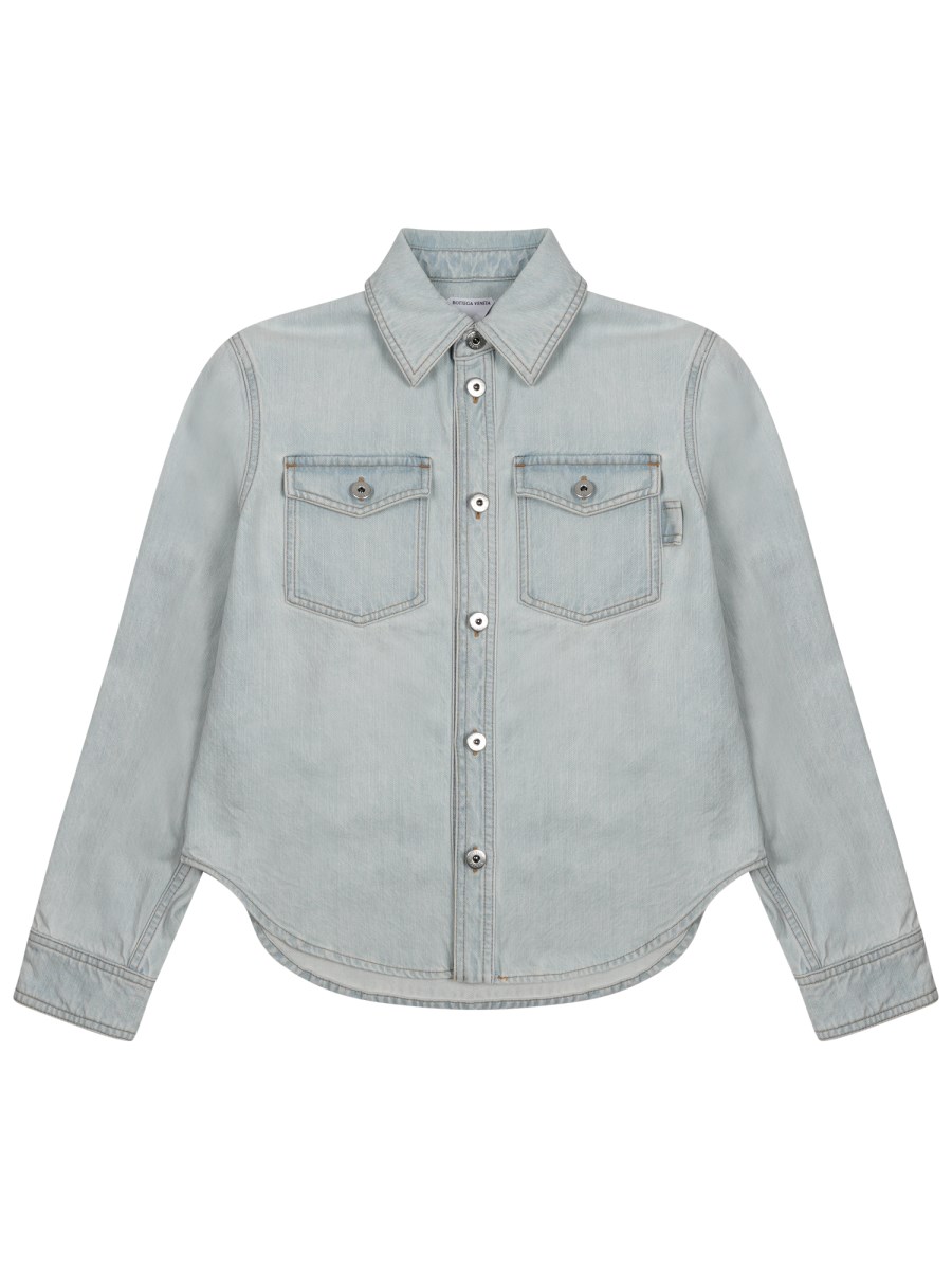 CAMICIA IN DENIM EXTRA BLEACH