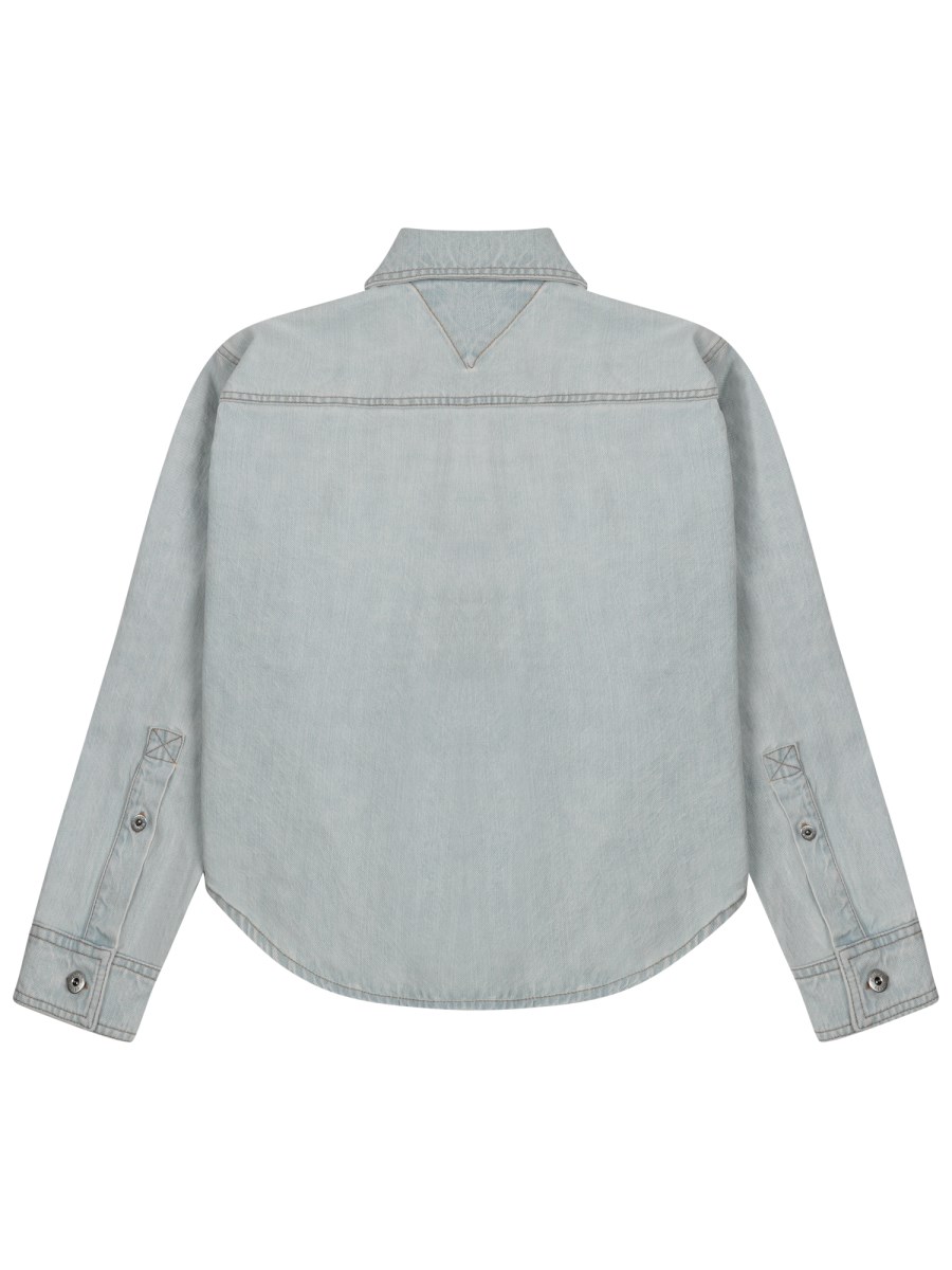 CAMICIA IN DENIM EXTRA BLEACH